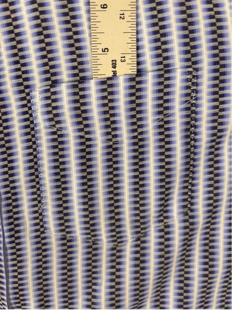 Tasso Elba Men's Tasso Elba Button Down Shirt XL Blue White Striped Size US S / EU 44-46 / 1 - 6 Thumbnail