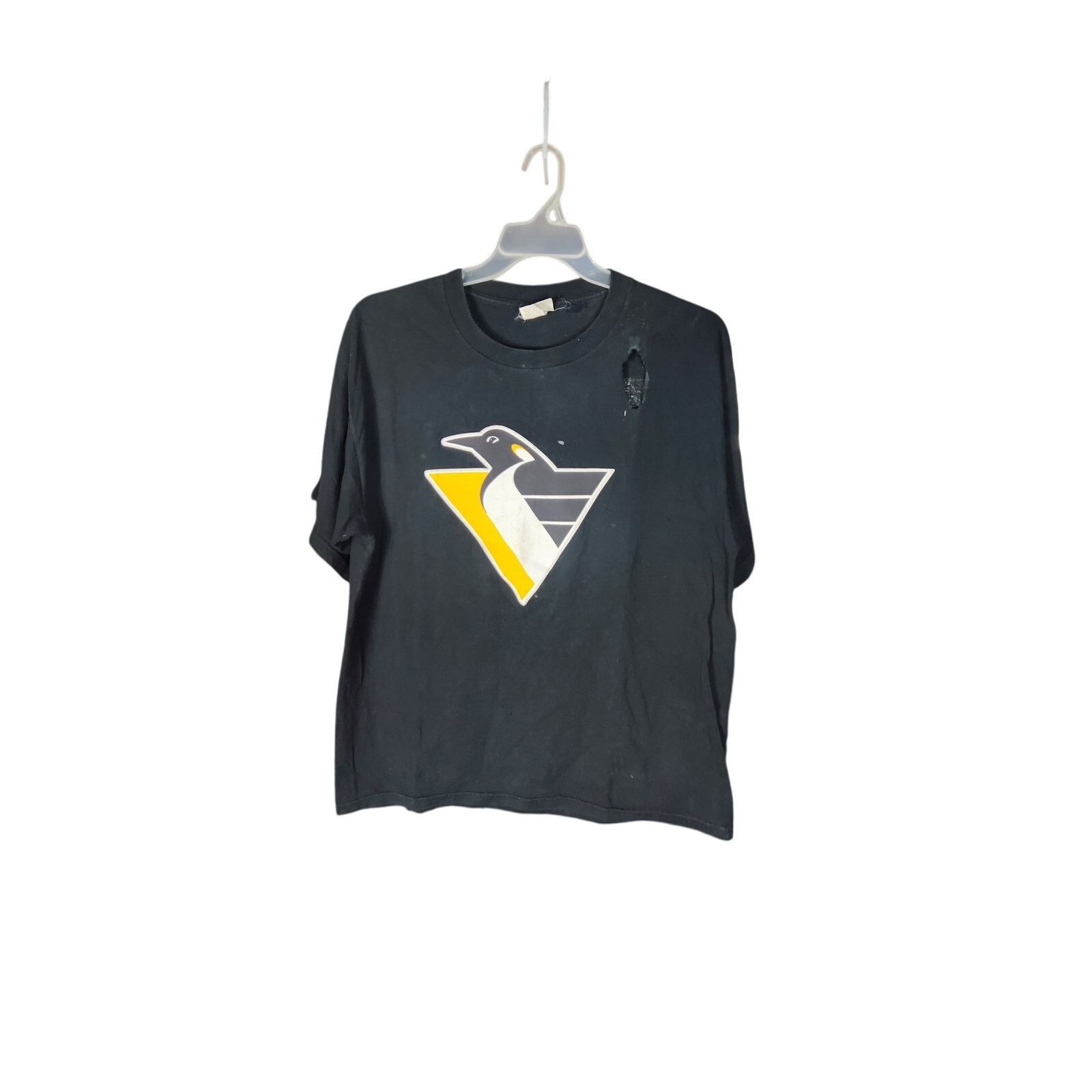 Lee Vintage Pittsburgh Penguins Mario Lemieux T, men's large Size US L / EU 52-54 / 3 - 2 Thumbnail