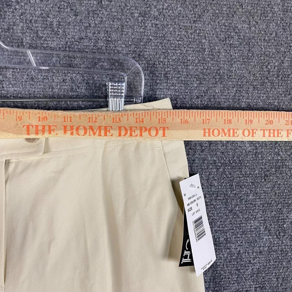 Harve Benard Harve Benard Pants Women's 8 Trouser Chino Straight Leg NWT Size 30" / US 8 / IT 44 - 4 Thumbnail