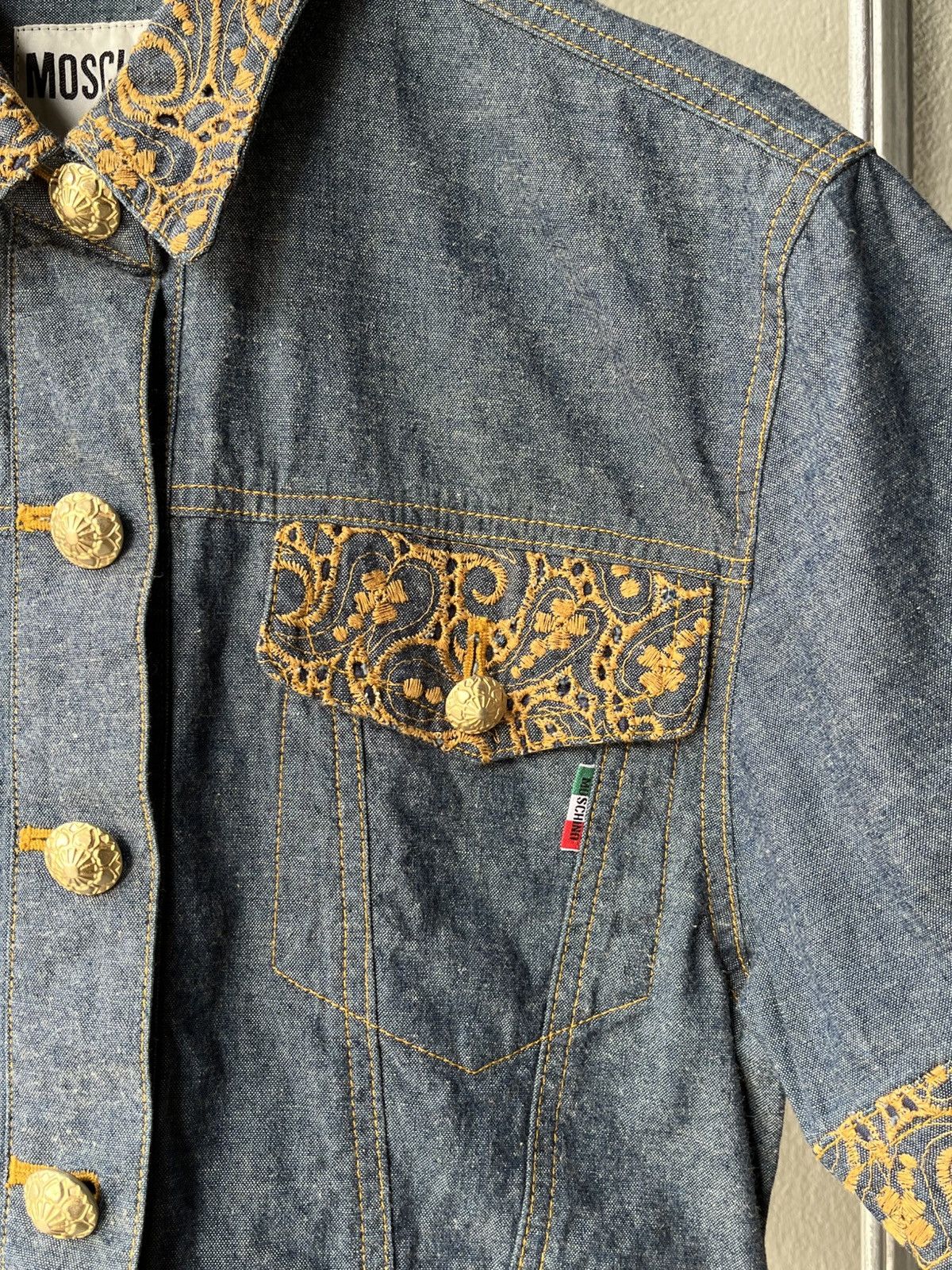 Moschino Moschino cropped jeans shirt. Size ONE SIZE - 10 Thumbnail