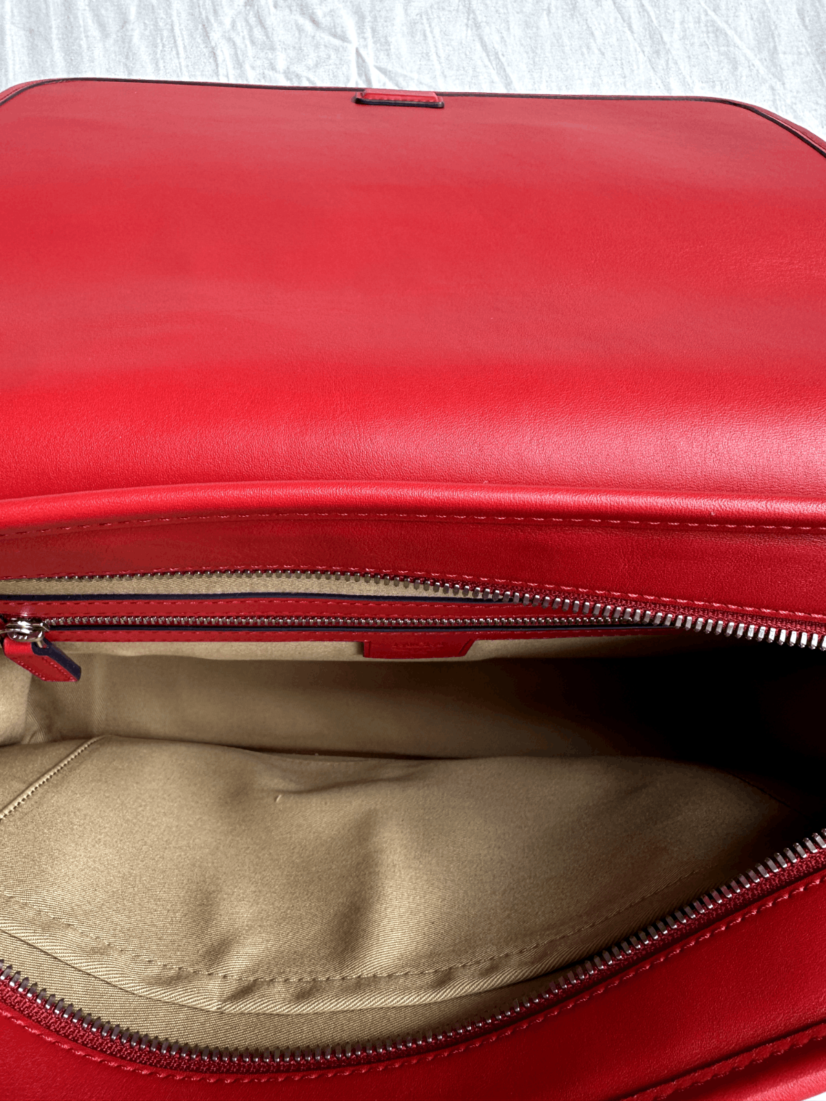 MCM MCM NEW Package Candy Red Aren Messanger Bag and Clause Bel Size ONE SIZE - 5 Thumbnail