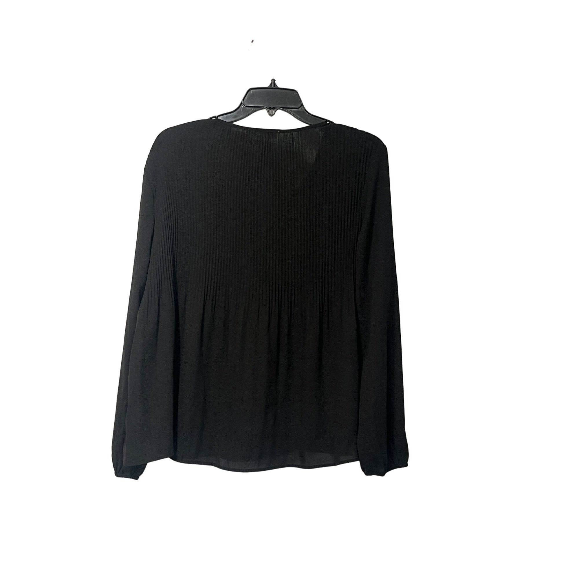 Other DR2 Women’s Plisse Peasant Top, Black, XS Size XS / US 0-2 / IT 36-38 - 10 Thumbnail