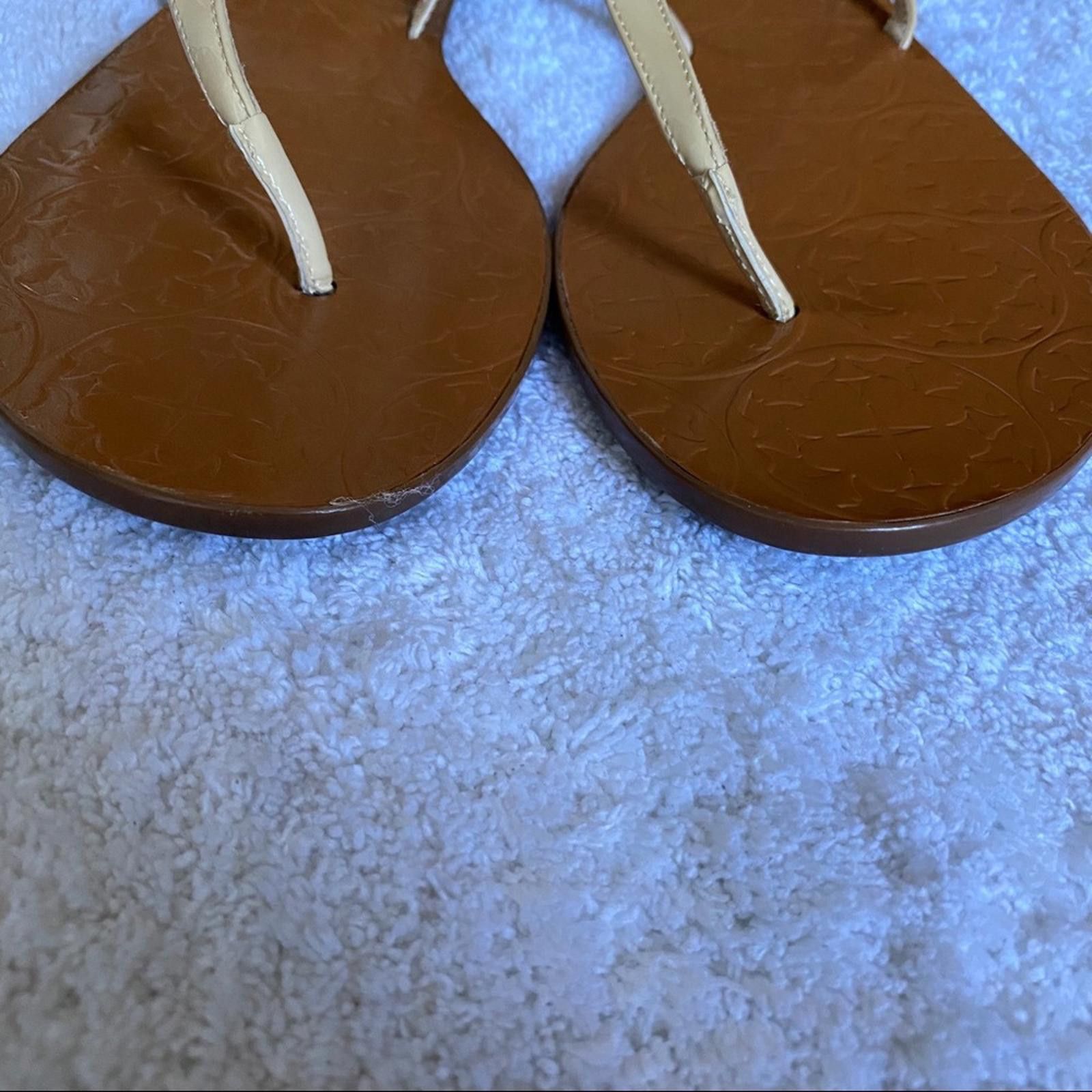 Other Kate Spade Tan Patent Leather Sandal Size US 9 / IT 39 - 2 Thumbnail