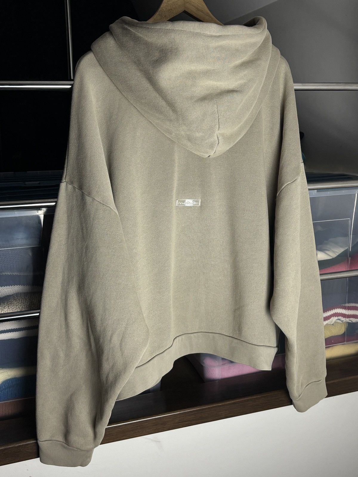 Acne Studios Acne Studios Fester Cropped Oversized Hoodie Sweatshirt Size US M / EU 48-50 / 2 - 5 Thumbnail