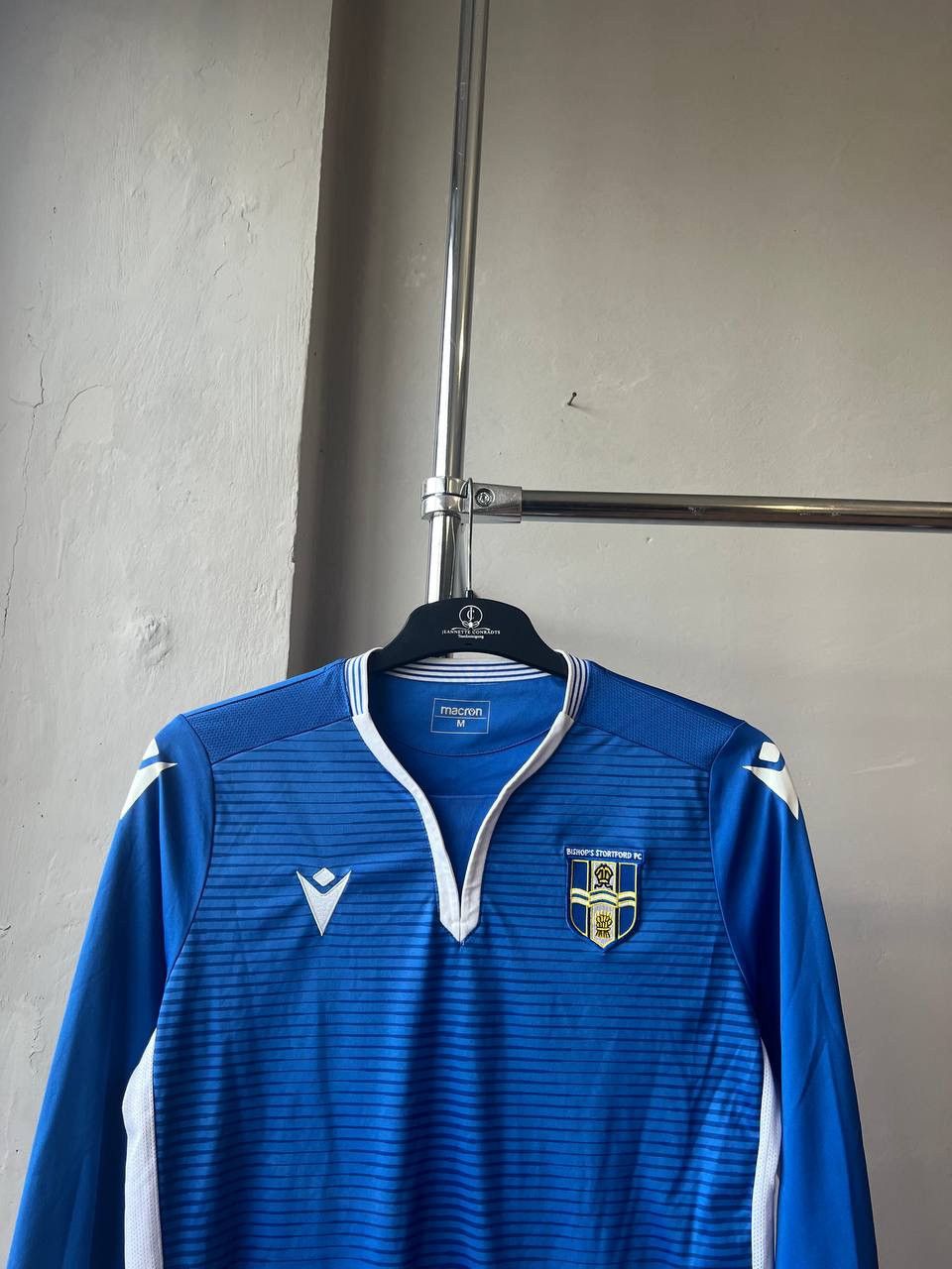 Macron 2019/20 BISHOP’S STORTFORD FC #18 HOME SOCCER JERSEY SHIRT M Size US M / EU 48-50 / 2 - 3 Thumbnail