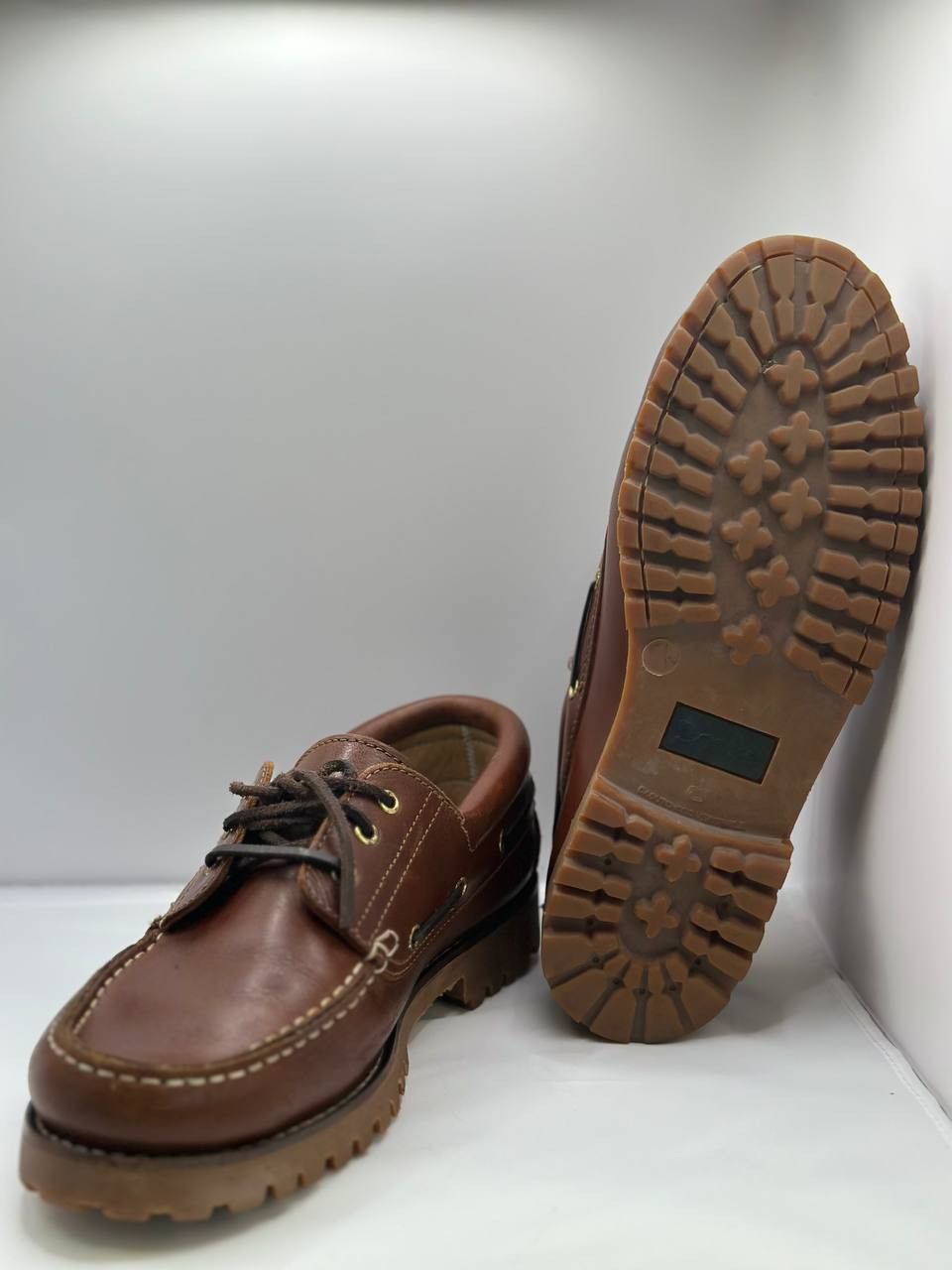 Loake 522 Lifestyle Brown Leather Deck Shoes