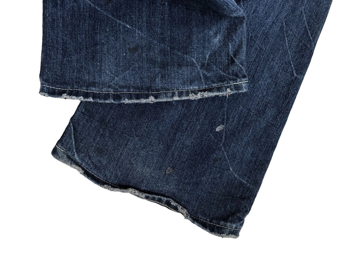 If Six Was Nine Vanquish studded distressed flared jeans Size US 31 - 12 Thumbnail