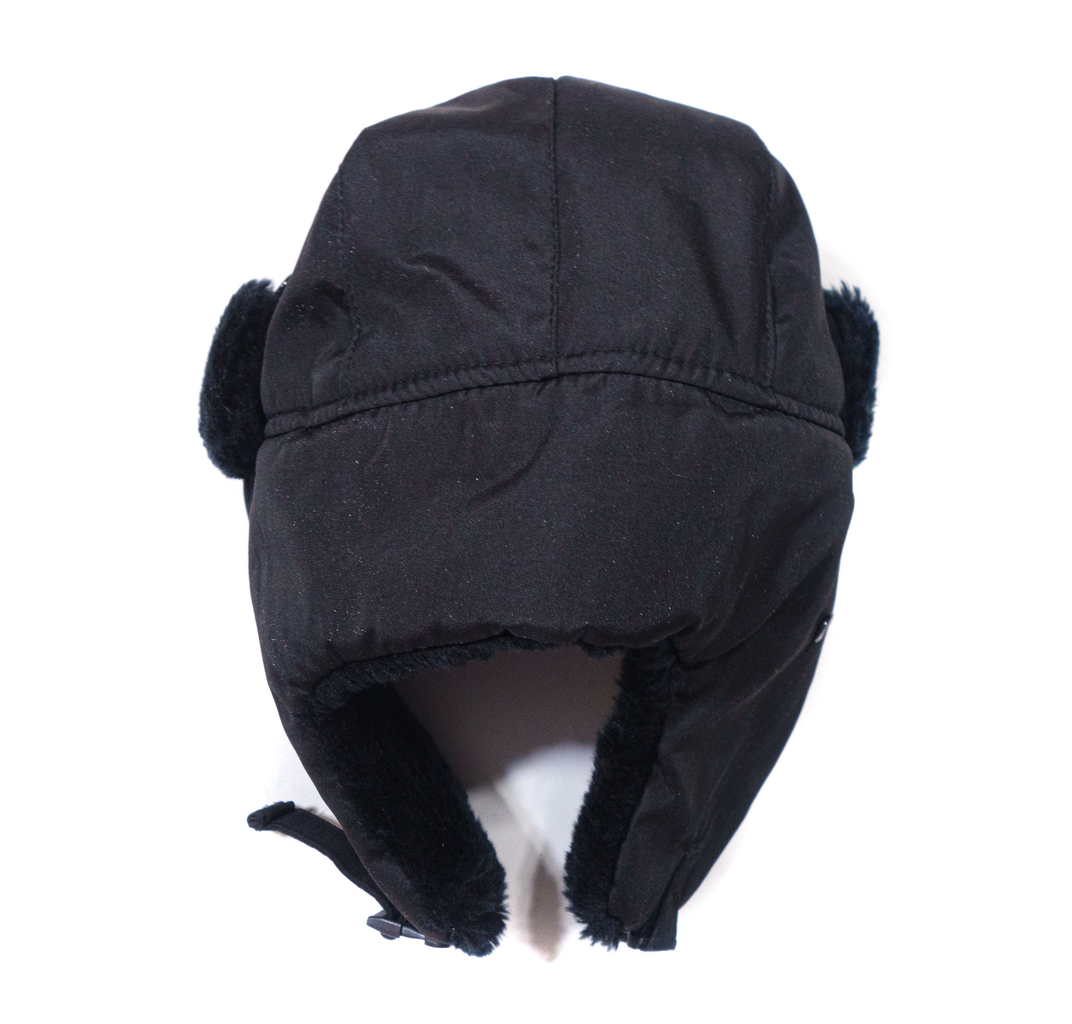 Vintage 00S Ushanka Nylon Faux Fur Rap Hat Size ONE SIZE - 4 Thumbnail