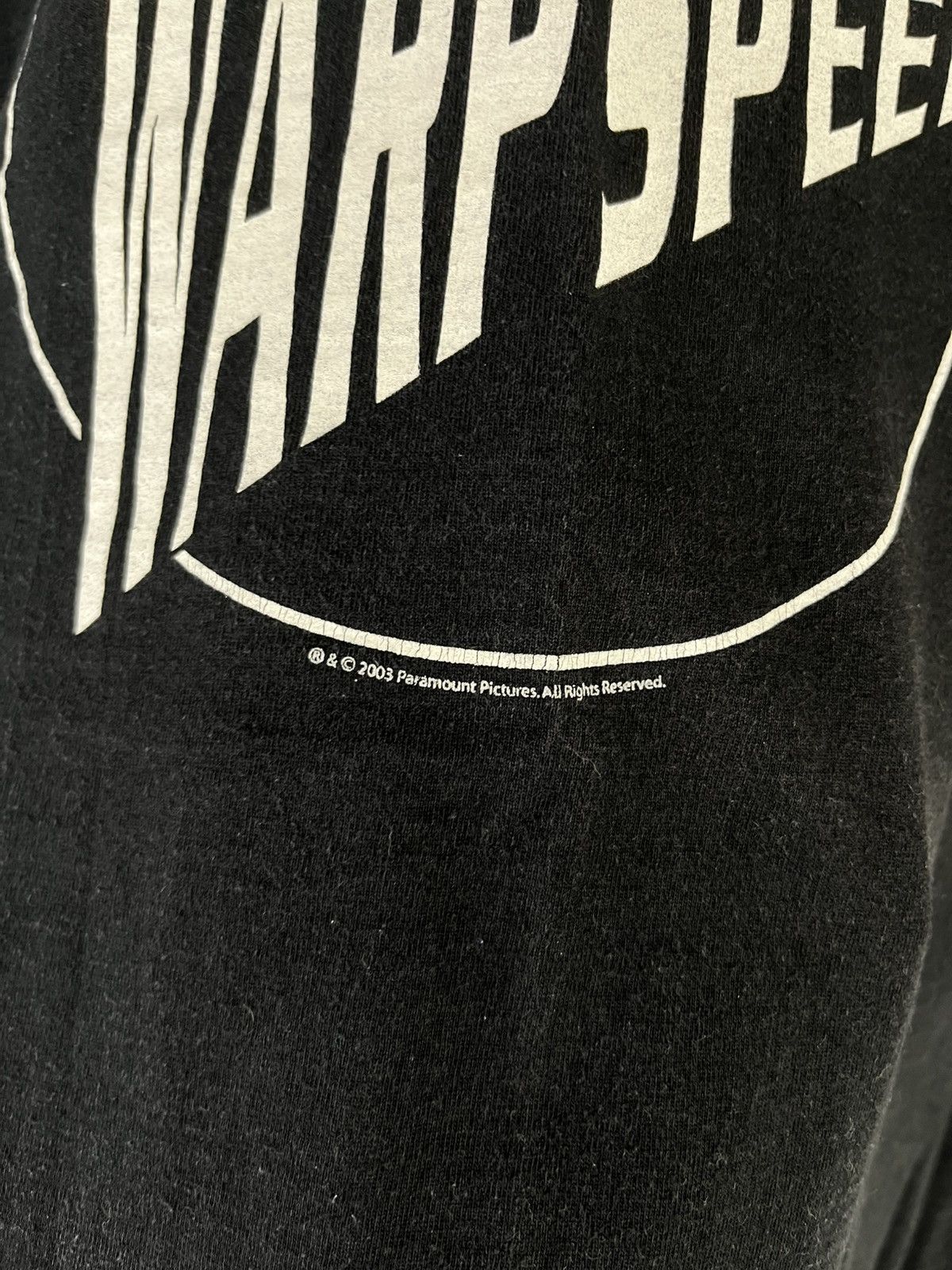Vintage Star Trek Warp Speed Vintage 00’s Rare Tee Shirt Size US XL / EU 56 / 4 - 7 Thumbnail
