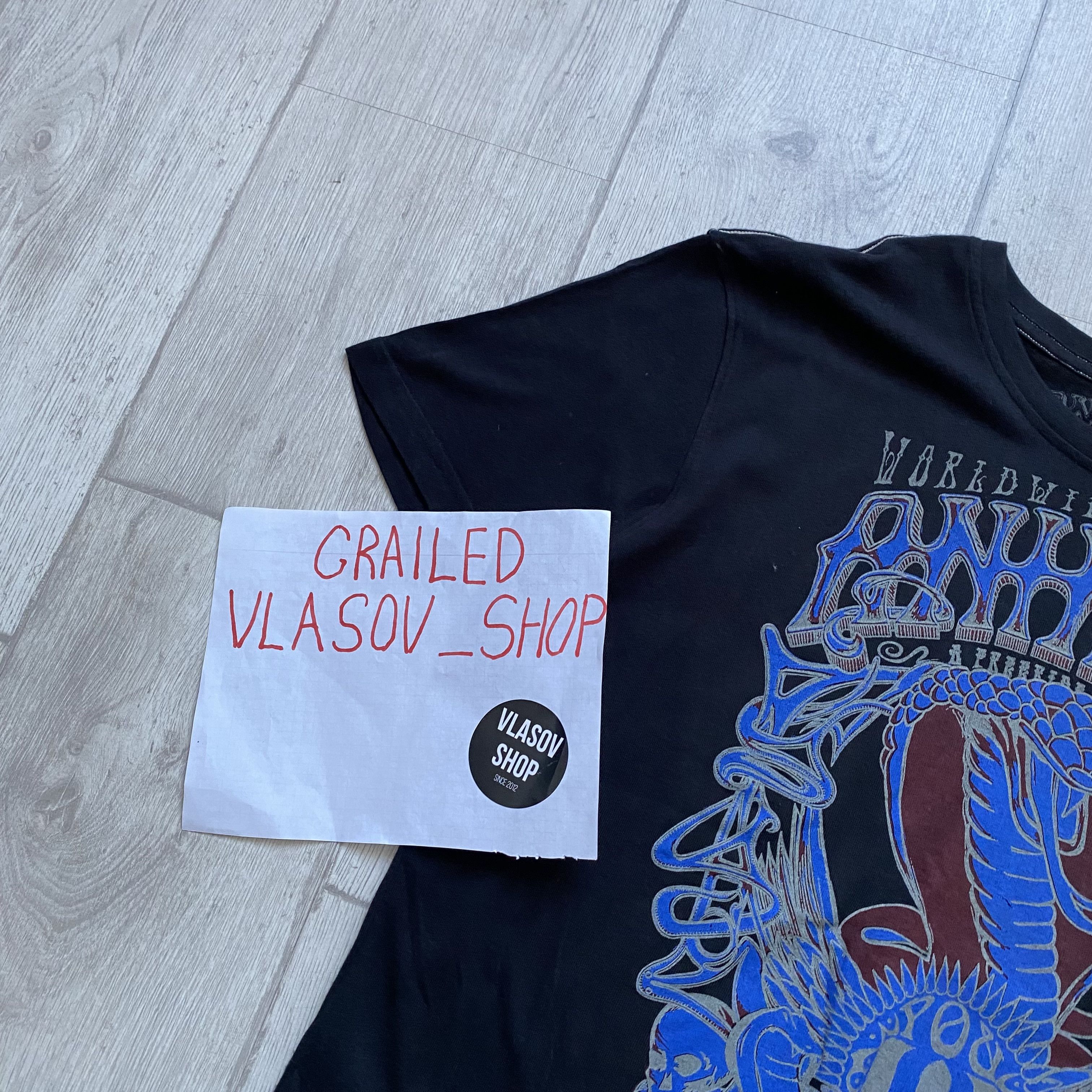 Affliction 🛹RARE Animal Prined Tee Y2K Affliction style Size US M / EU 48-50 / 2 - 8 Thumbnail