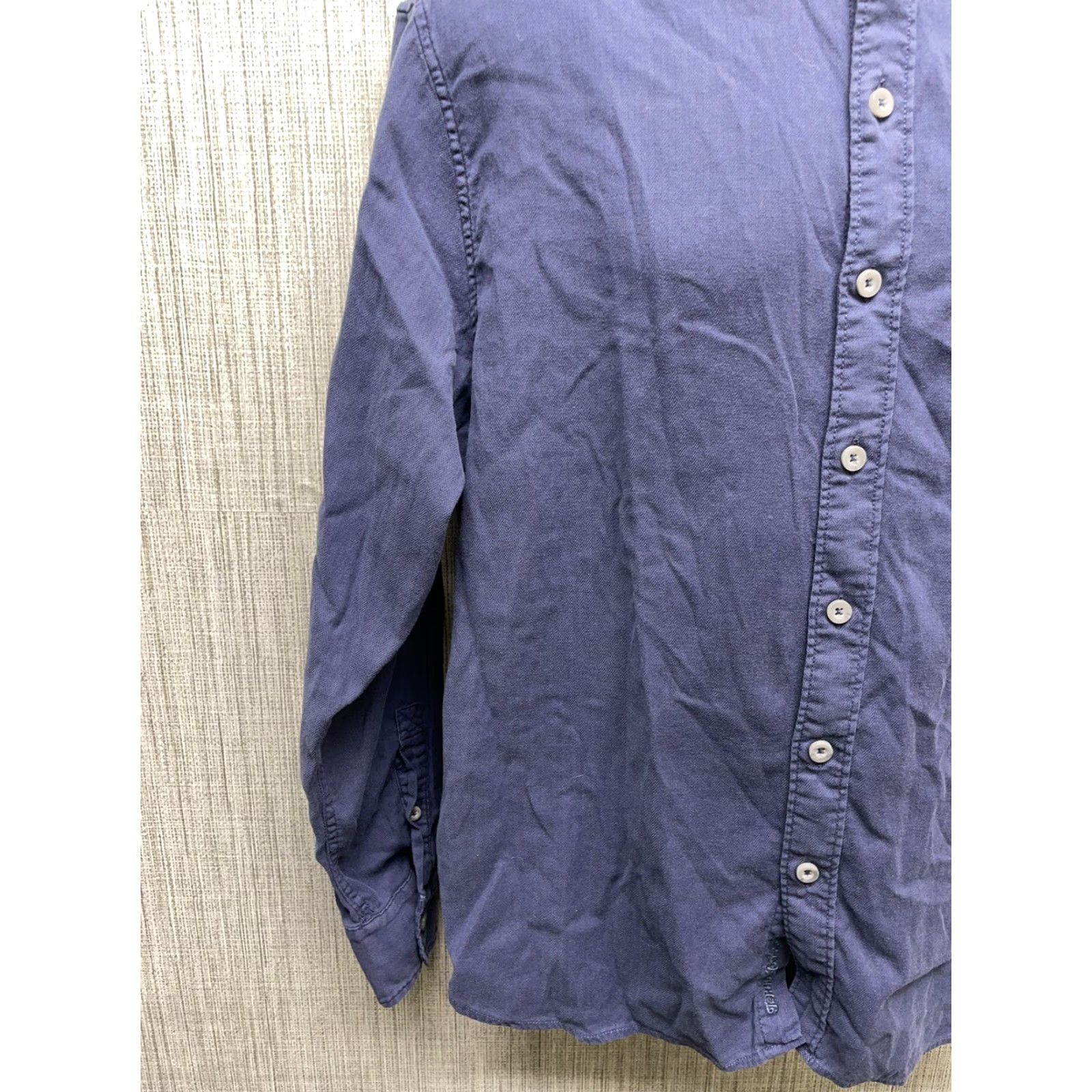 Tommy Bahama Tommy Bahama Button-Up Shirt Mens M Dark Blue Long Sleeve Button-Down Shirt Size US M / EU 48-50 / 2 - 5 Thumbnail