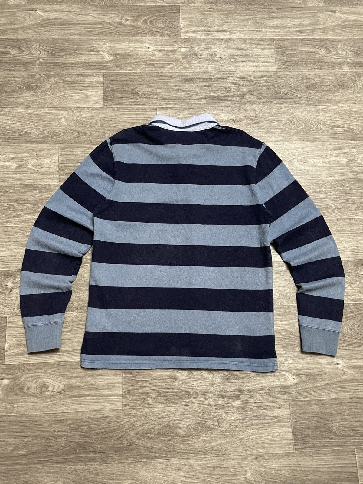 Gant Vintage Gant Striped Long Sleeve Rugby Polo Shirt Size US L / EU 52-54 / 3 - 15 Thumbnail