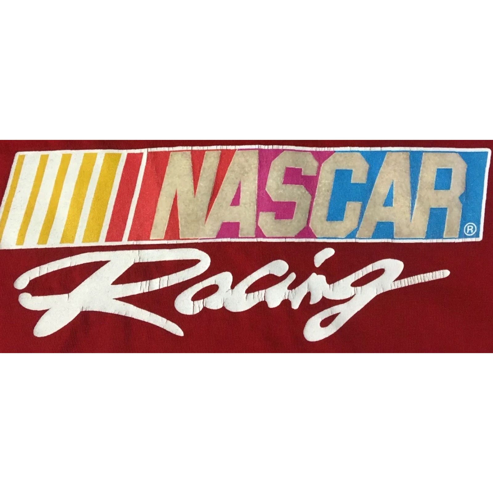 NASCAR VINTAGE NASCAR Racing Shirt Men Sleeveless Large Red USA Racing 90s Cars Beer Dale Earnhardt Driving Size US L / EU 52-54 / 3 - 2 Thumbnail