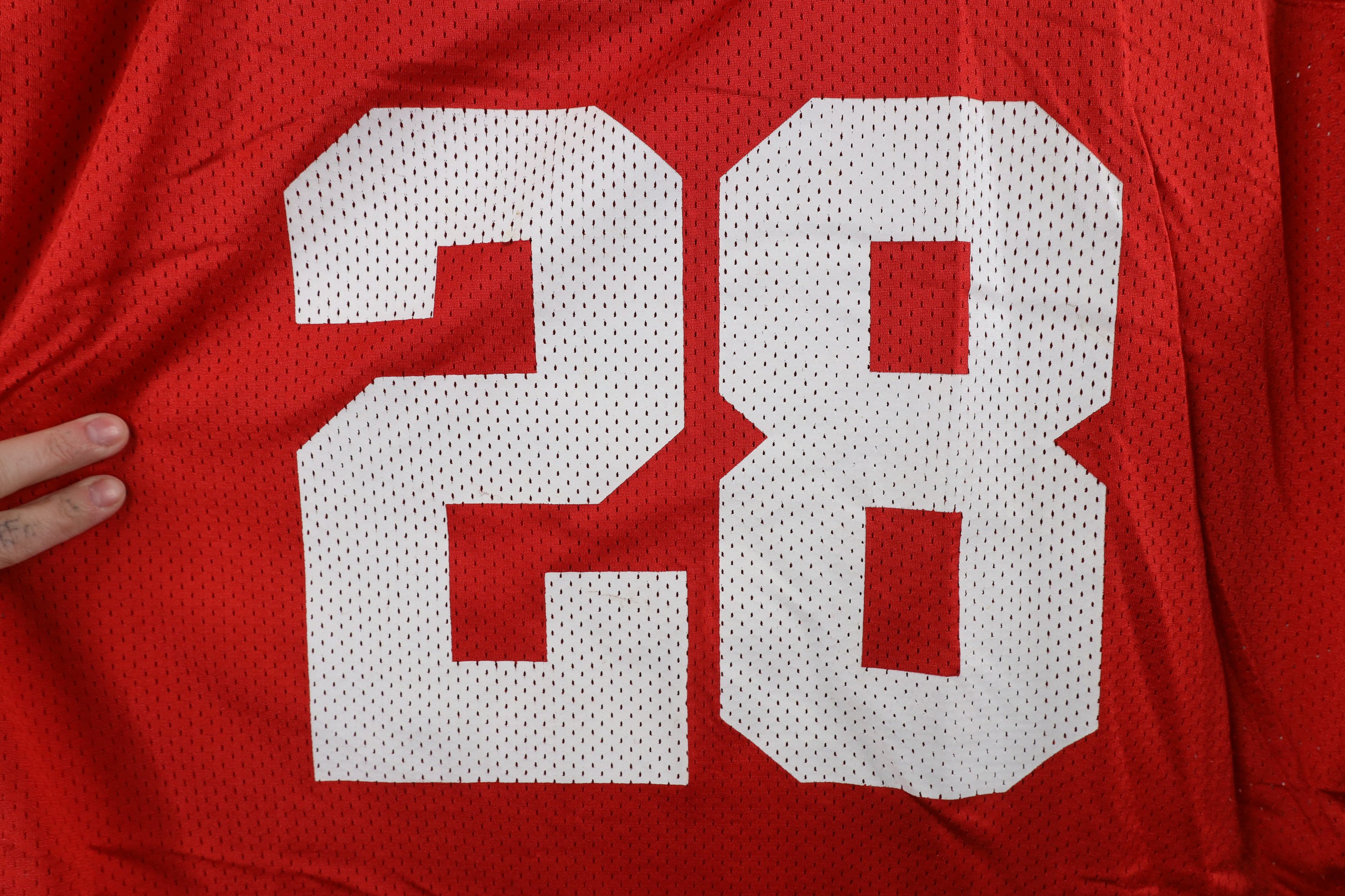 Adidas × Vintage Vintage Adidas Ohio State University Football Jersey Red #28 Size US XL / EU 56 / 4 - 7 Thumbnail
