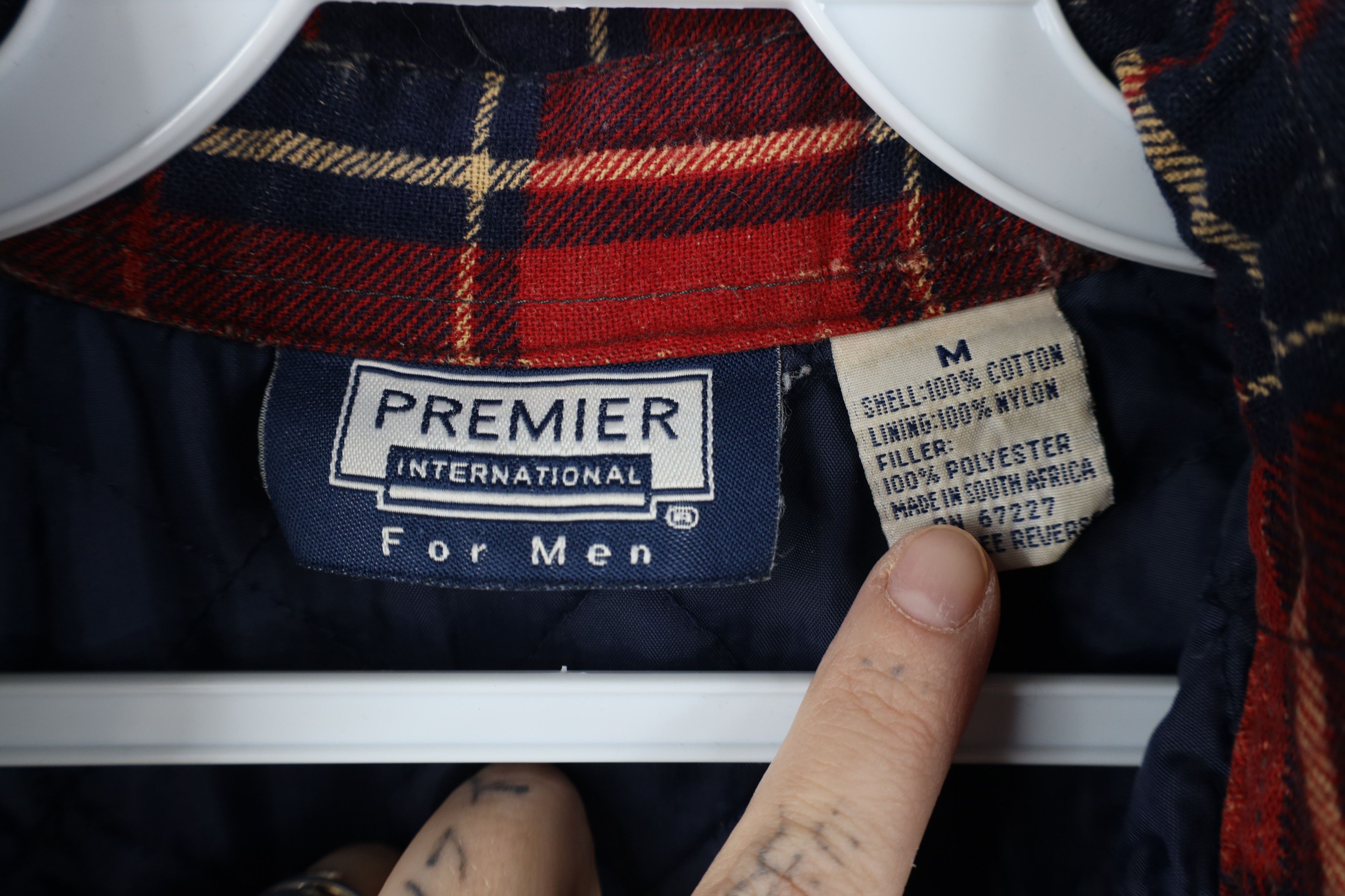 Vintage Vintage 90s Streetwear Flannel Button Shirt Jacket Jac Shirt Size US M / EU 48-50 / 2 - 10 Thumbnail