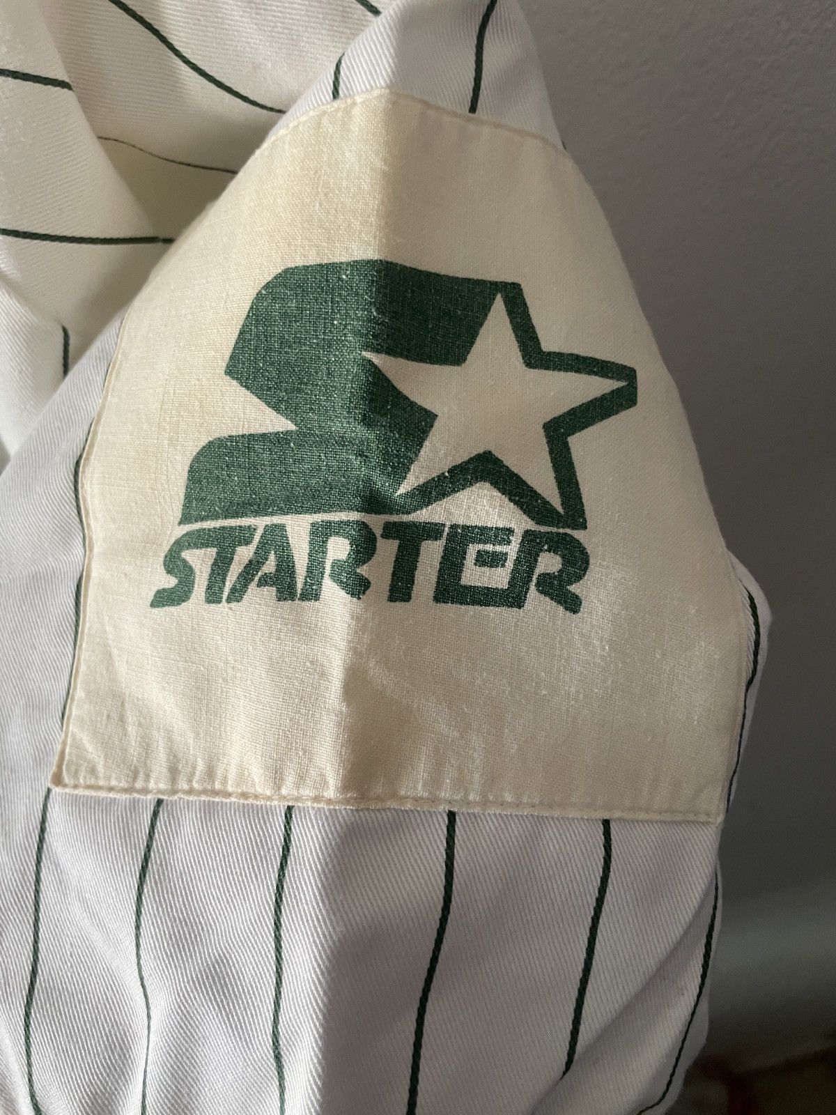 Starter Oakland A’s Starter Jersey **Style Worn By 2Pac** Vtg 90s Size US L / EU 52-54 / 3 - 9 Thumbnail