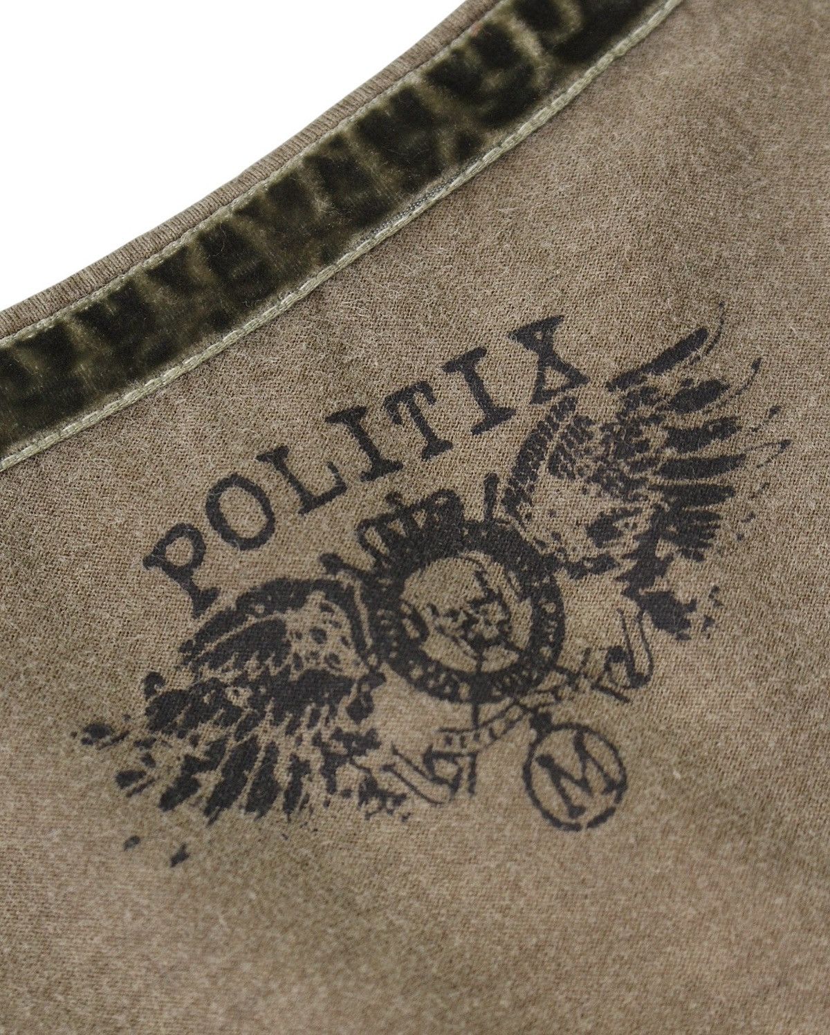 Hysteric Glamour 2000S POLITIX FADED CREST TEE Size US M / EU 48-50 / 2 - 3 Thumbnail