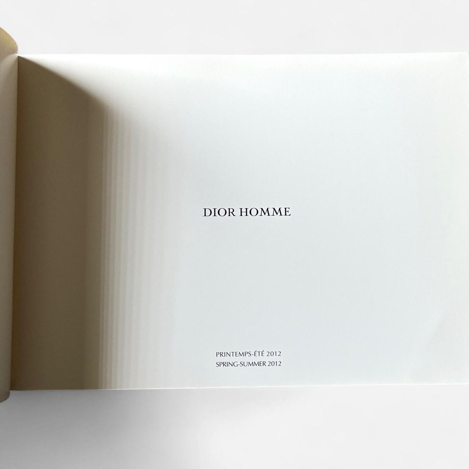 Dior × Hedi Slimane × Kris Van Assche DIOR HOMME spring summer 2012 collection lookbook catalog Size ONE SIZE - 2 Thumbnail