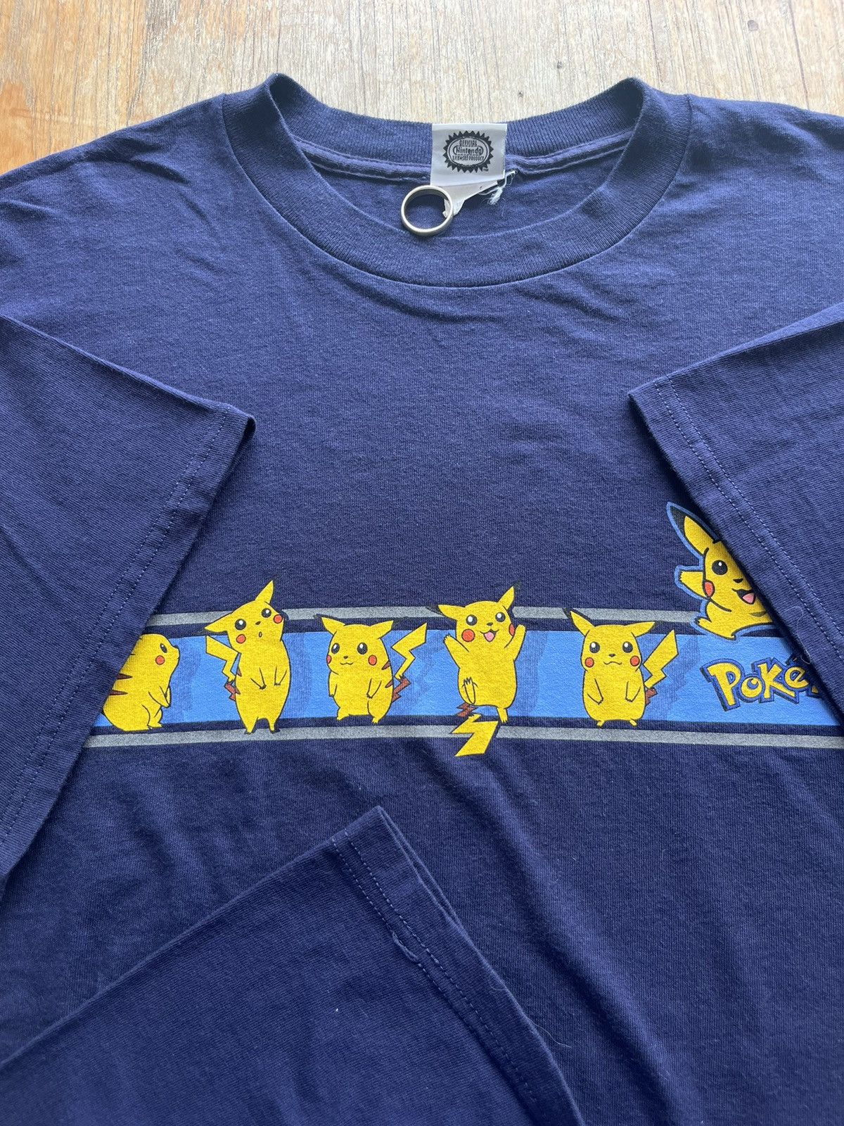 Nintendo × Pokemon × Vintage Vintage PIKACHU POKEMON emotional Nintendo T-shirt Size US XXL / EU 58 / 5 - 9 Thumbnail