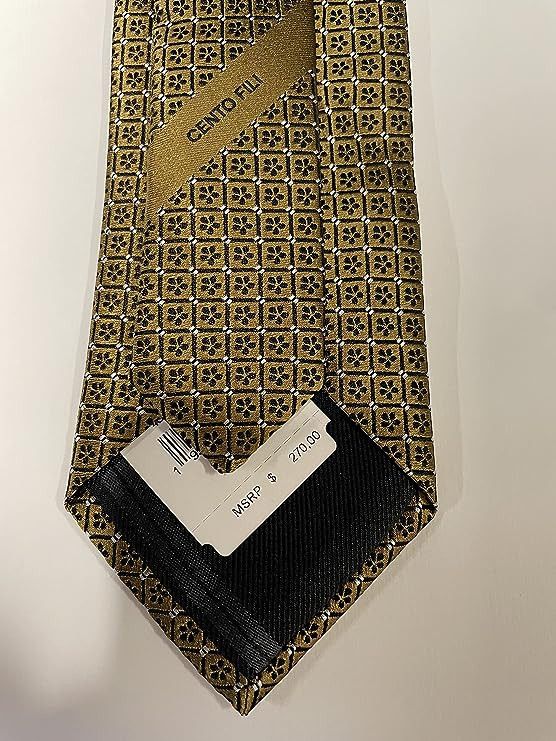 Ermenegildo Zegna Ermenegildo Zegna Cento Fili Silk Tie Size ONE SIZE - 4 Thumbnail