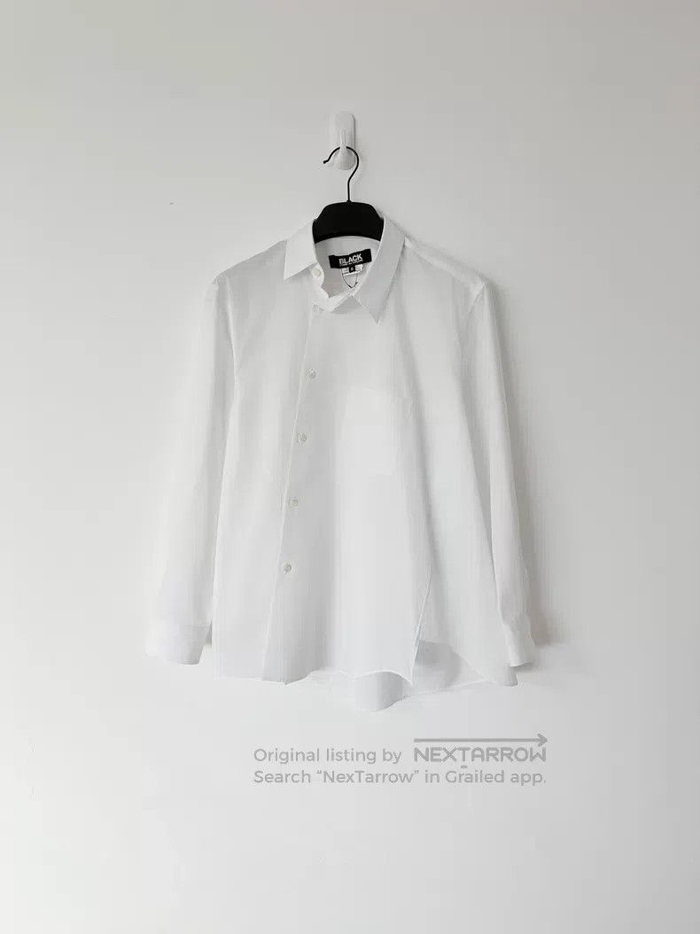 Comme des Garcons Comme Des Garcons The slanted collar deconstructs the shir Size US S / EU 44-46 / 1 - 1 Thumbnail