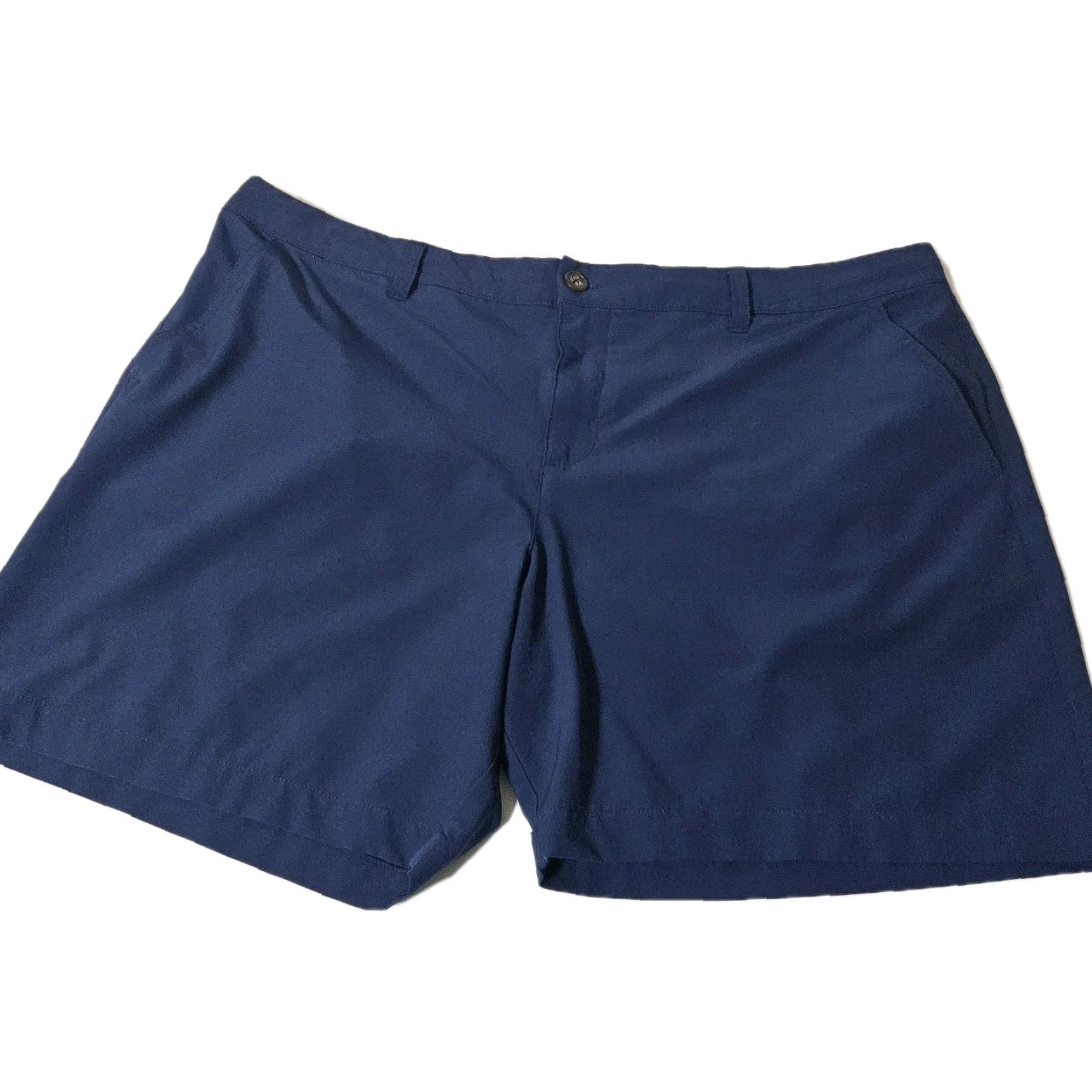 Chubbies Chubbies Shorts Men's 40 Regular Flat Front Blue Chino 7" Inseam Drawstring Regular Mens Size US 40 / EU 56 - 2 Thumbnail