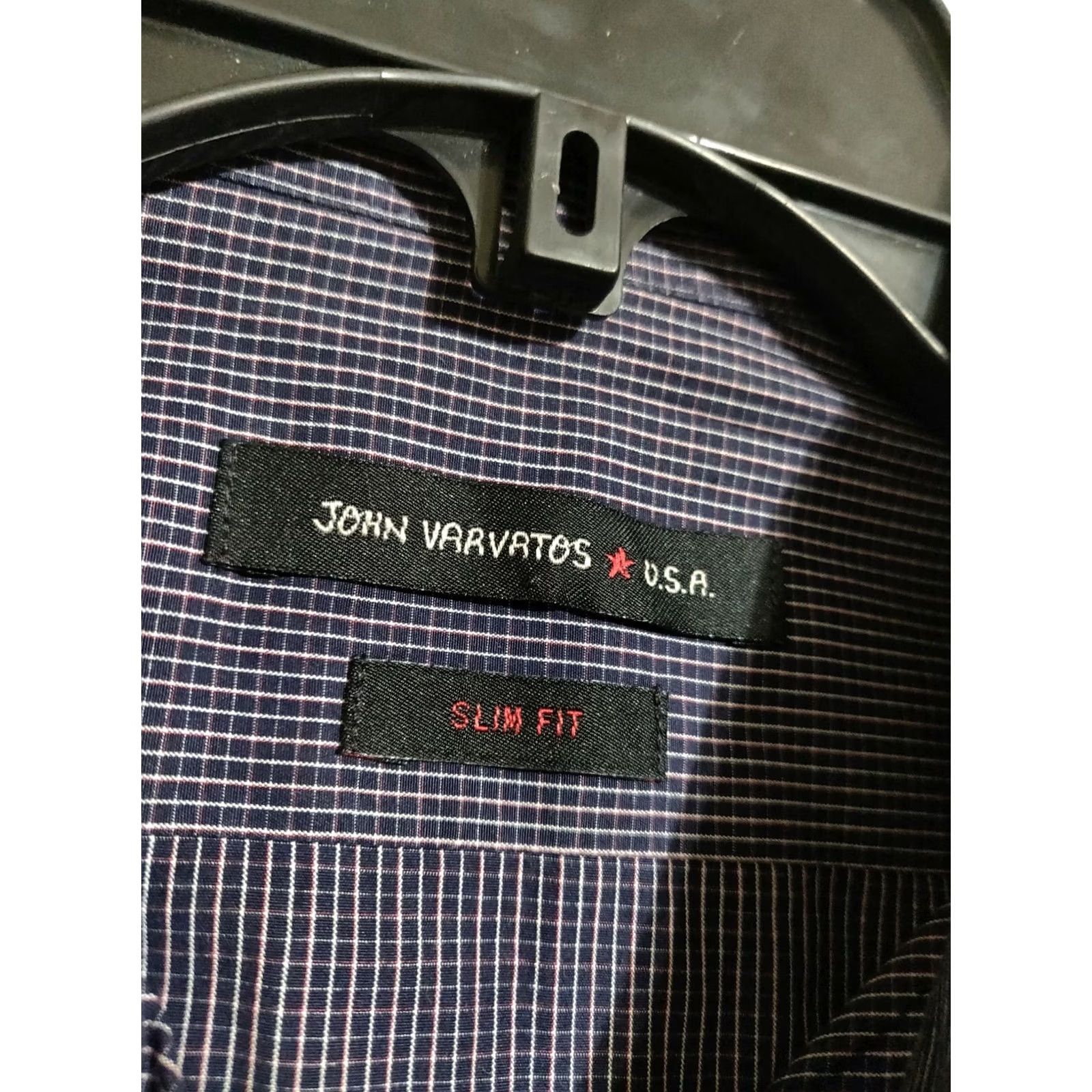 John Varvatos John Varvatos USA Slim Fit Button Down Casual Dress Shirt Men's 15.5 32/33 Size US M / EU 48-50 / 2 - 4 Thumbnail