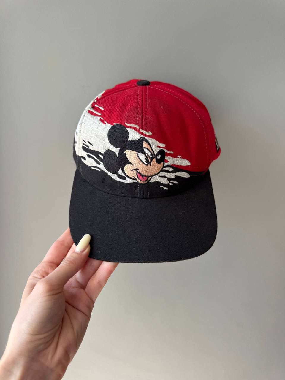 Disney Vintage Disney Mickey Mouse Splash Snapback Hat Size ONE SIZE - 4 Thumbnail