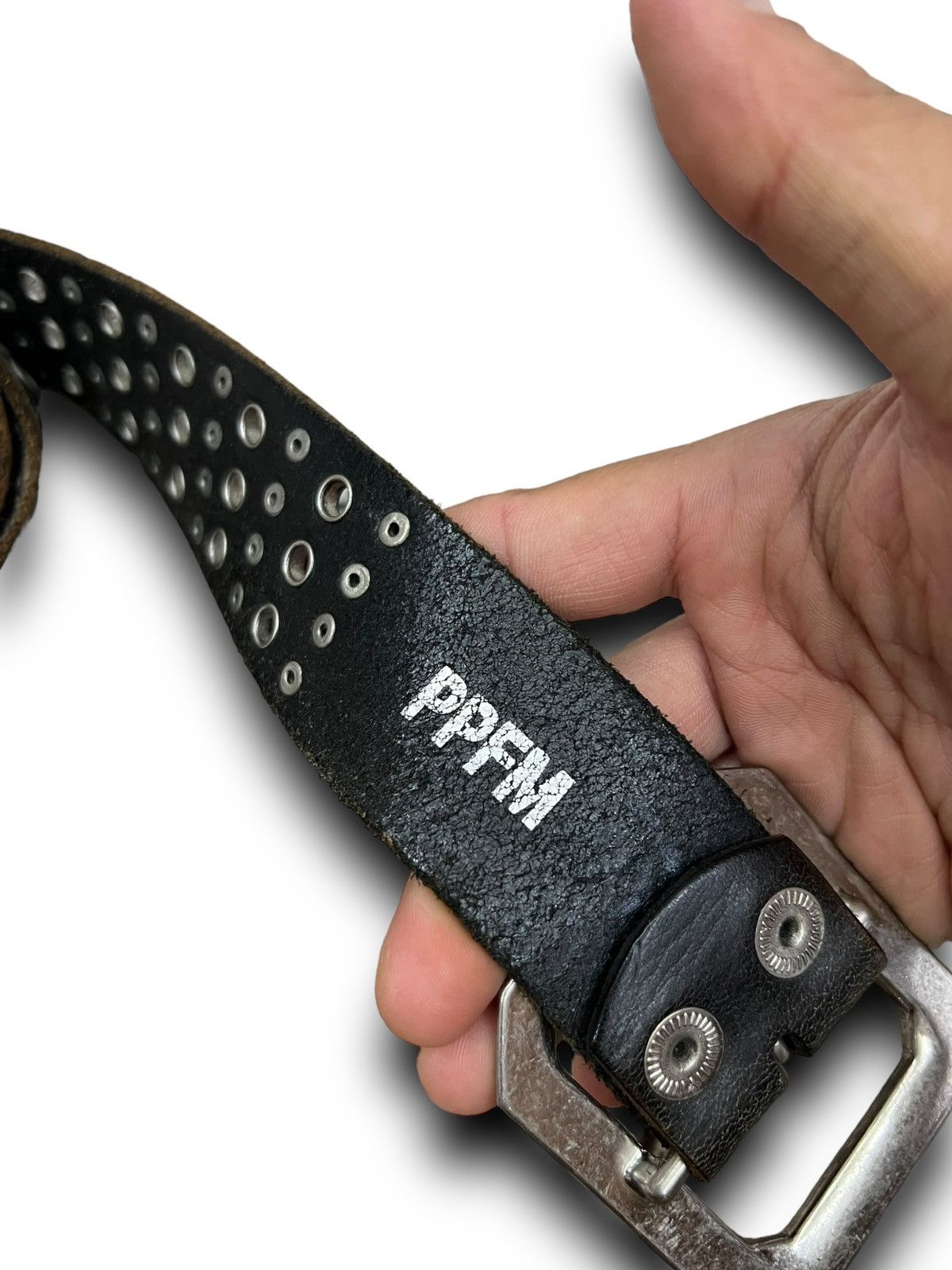 Designer × Japanese Brand × PPFM PPFM JAPANESS BRAND LEATHER BELT Size ONE SIZE - 3 Thumbnail