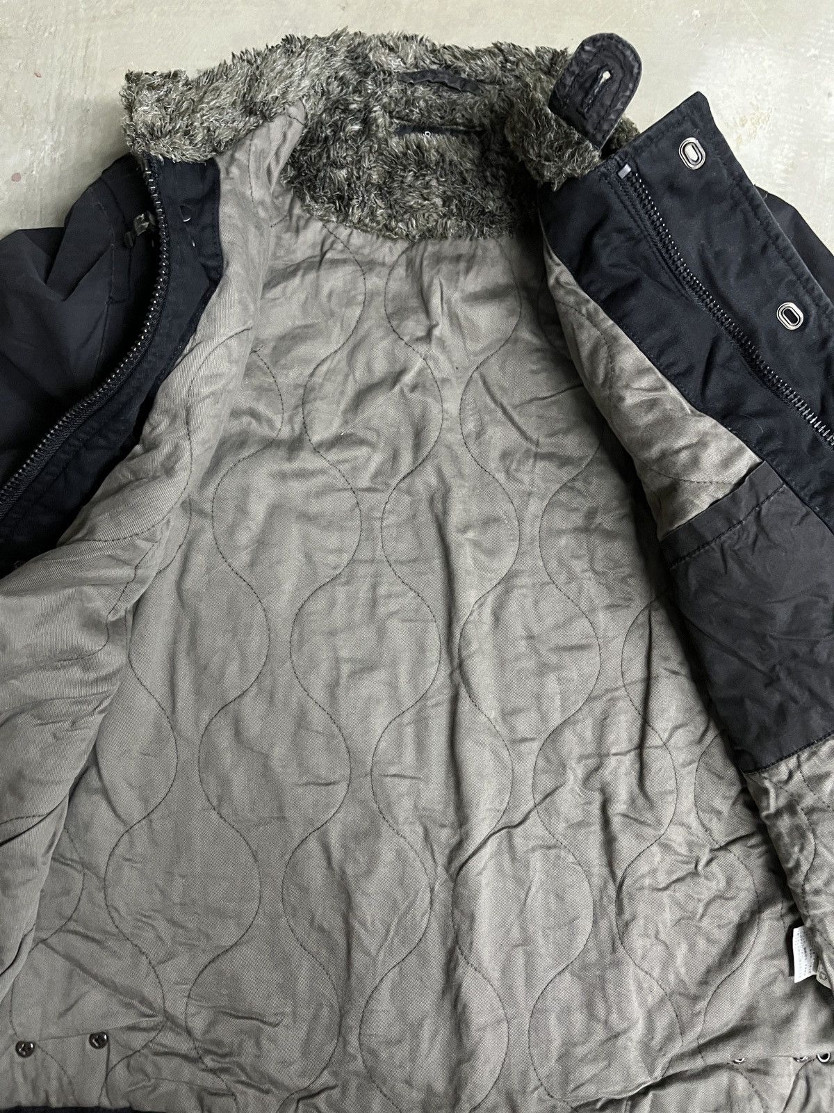 14th Addiction John Bull Kojima Japan Fur Hooded Firemen Deck Jacket Size US M / EU 48-50 / 2 - 9 Thumbnail