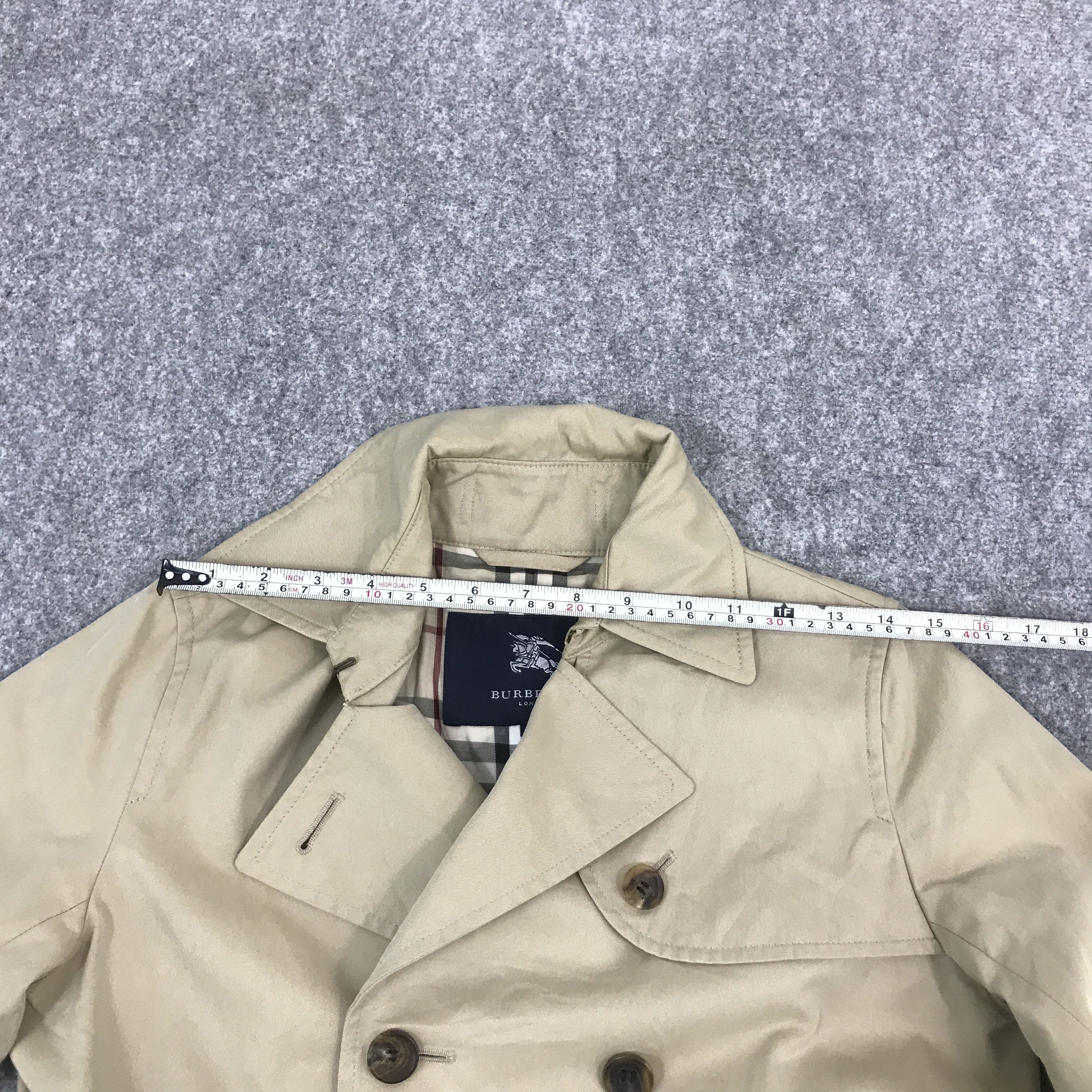 Burberry × Japanese Brand BURBERRY COAT BONDAGE BUTTON JACKET Size US M / EU 48-50 / 2 - 9 Thumbnail