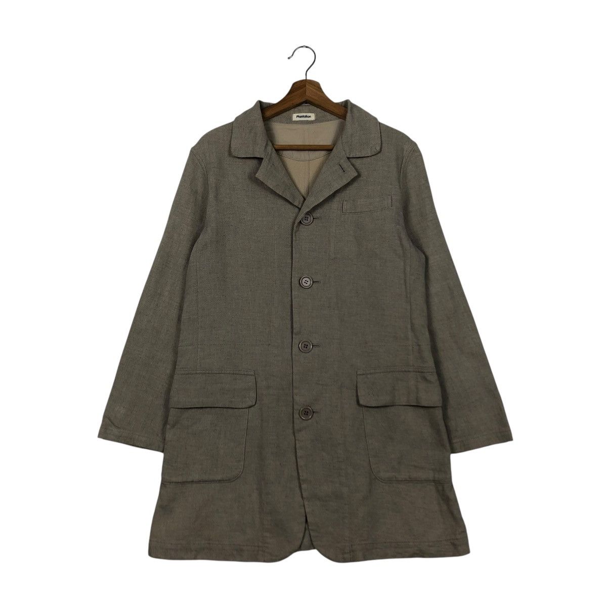 Issey Miyake 🔥VINTAGE CHORE JACKET BUTTON PLANTATION ISSEY MIYAKE Size US M / EU 48-50 / 2 - 3 Thumbnail