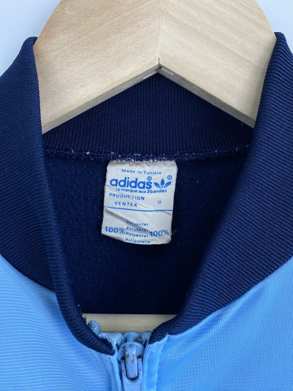 Adidas Vintage 80s Adidas Retro Zip Hoodie Olympic Style Rare Y2K Size US L / EU 52-54 / 3 - 5 Thumbnail