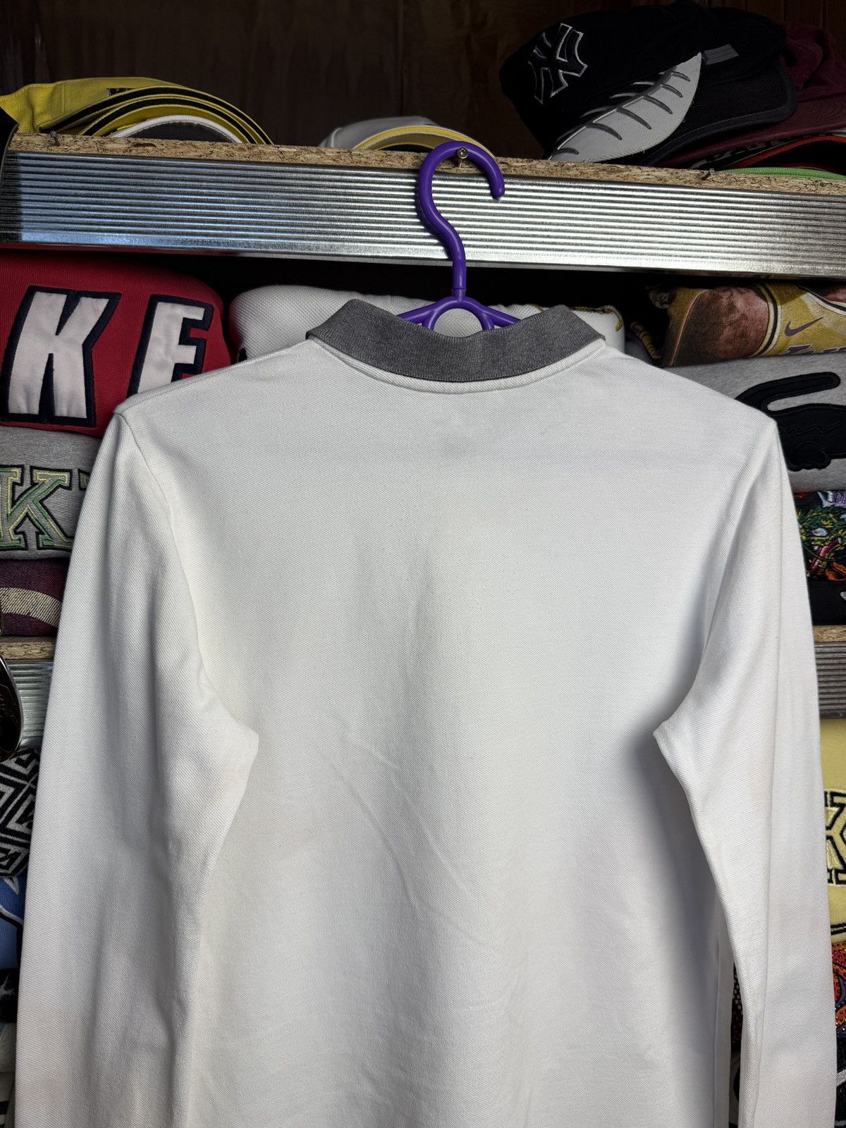 Moncler Moncler Polo Long Sleeve Luxury Size US XS / EU 42 / 0 - 7 Thumbnail
