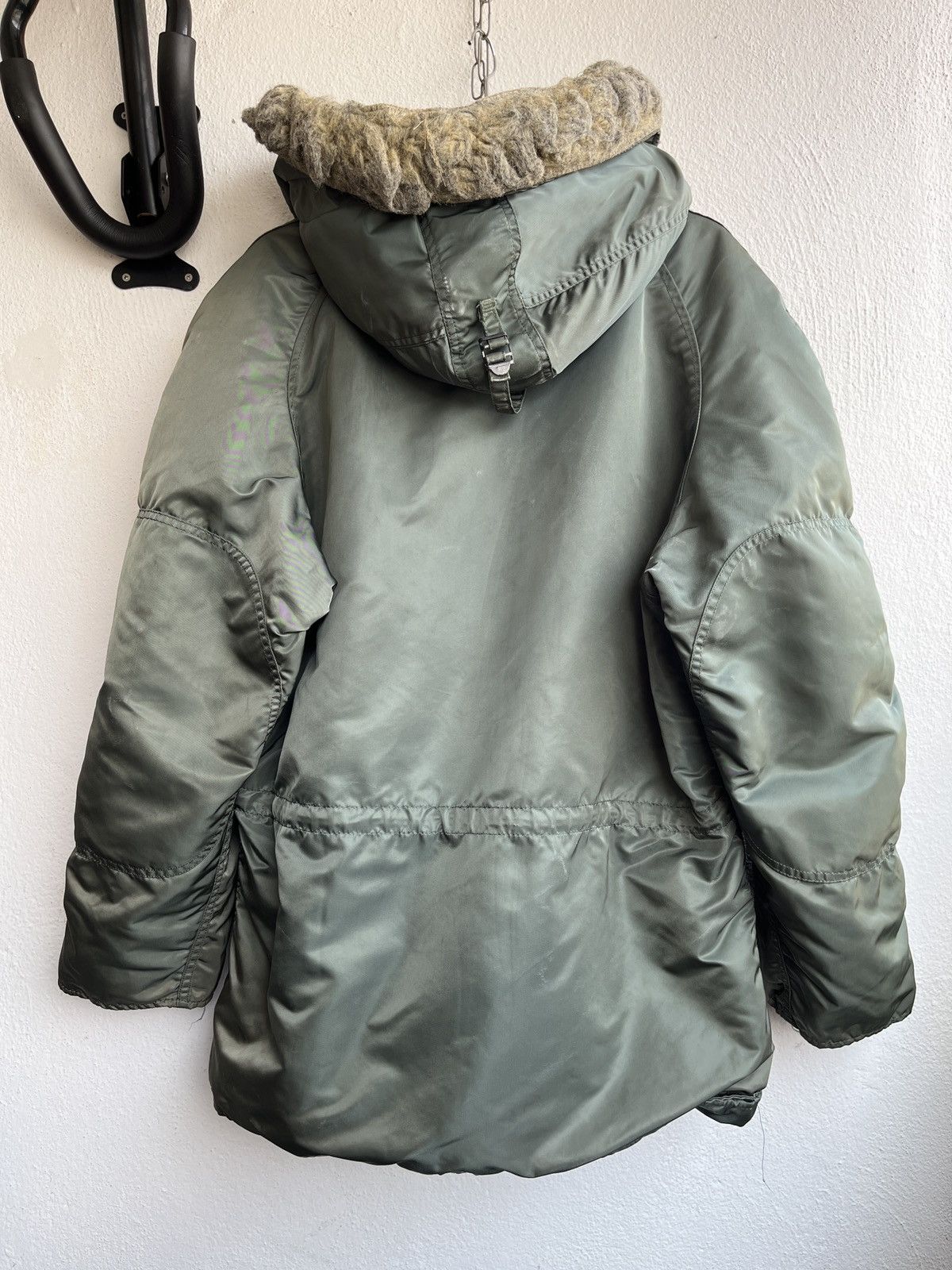 Alpha Industries × Avirex VINTAGE ALPHA INDUSTRIES AVIREX N-3B BOMBER FLIGHT JACKET Size US L / EU 52-54 / 3 - 2 Thumbnail