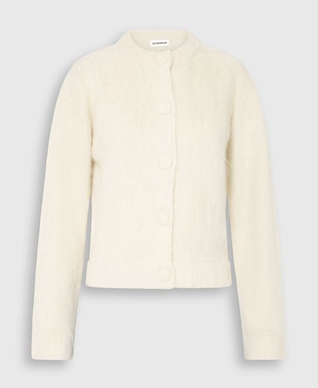 Jil Sander Wool cardigan Size S / US 4 / IT 40 - 1 Thumbnail