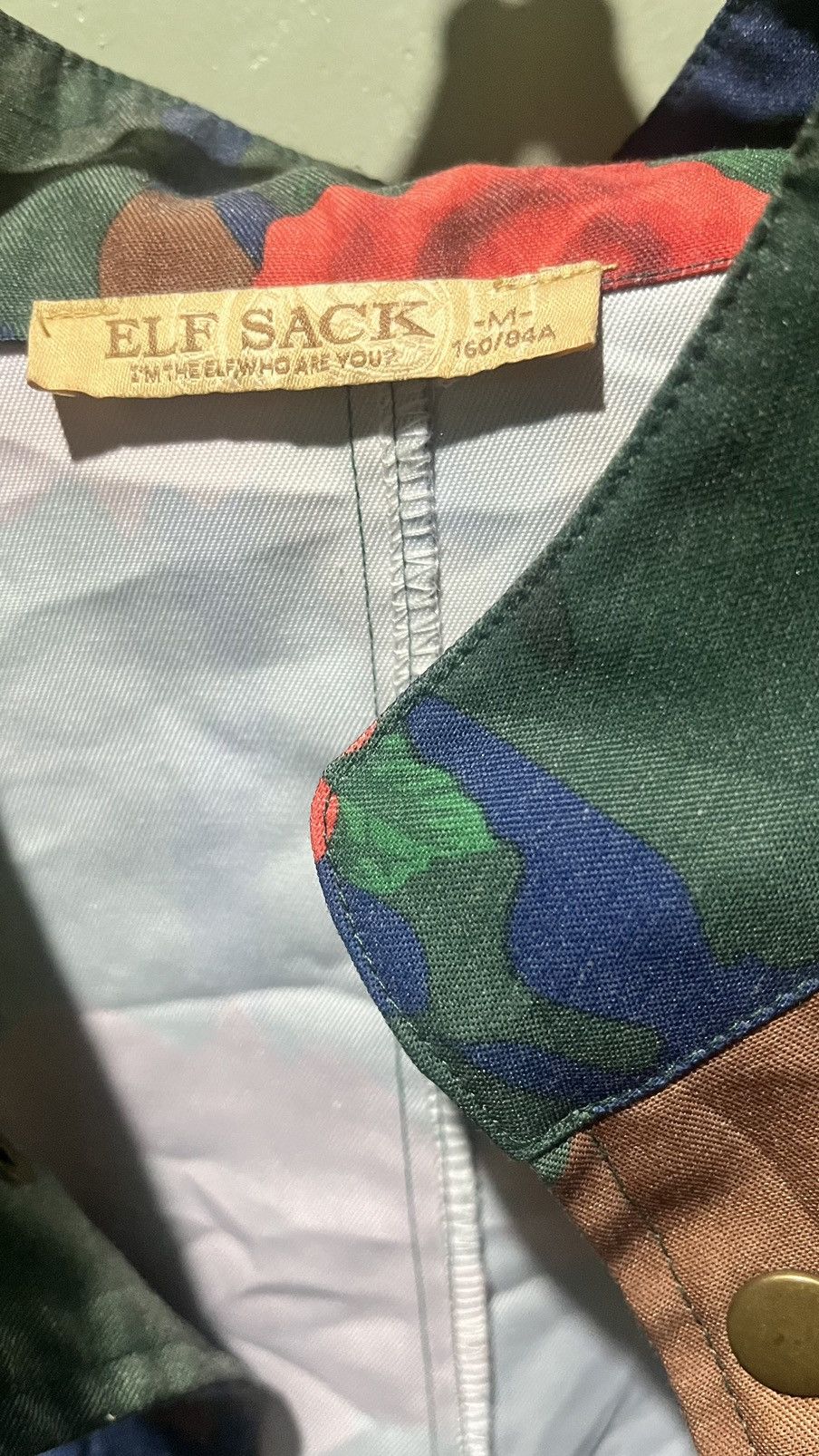 Other Elf Sack Women’s Floral Camouflage Coat Size M / US 6-8 / IT 42-44 - 3 Thumbnail