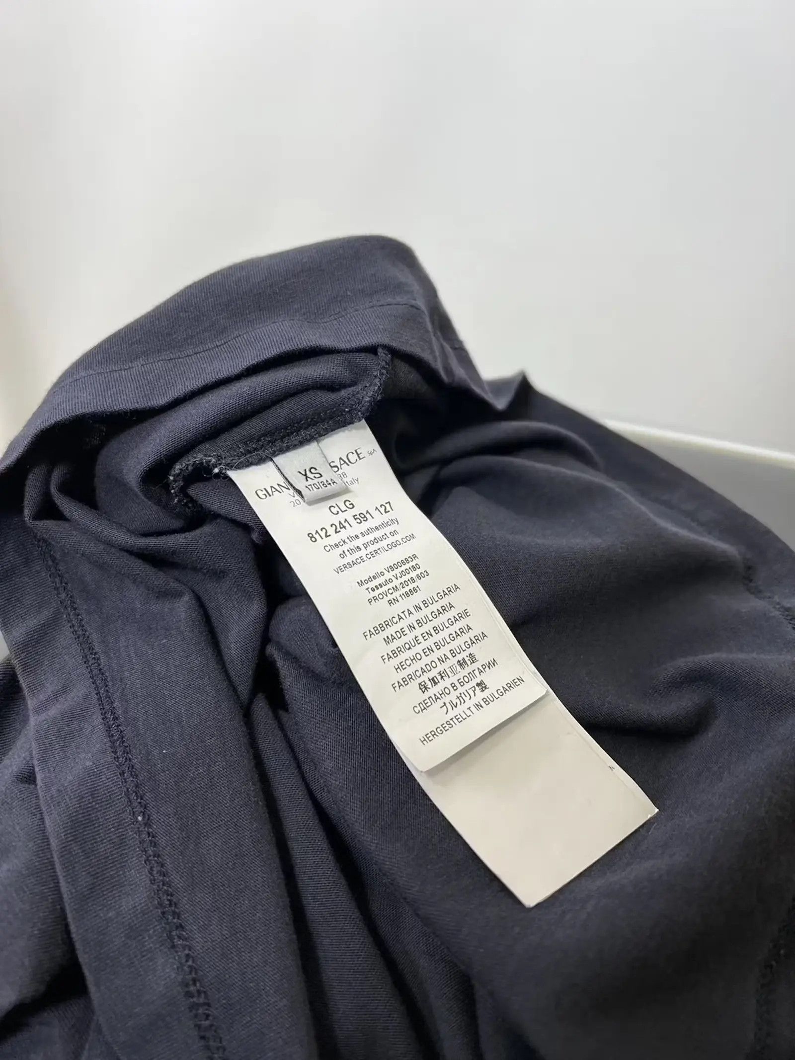 Versace Gianni Versace small Medusa logo t-shirt Size US XS / EU 42 / 0 - 4 Thumbnail