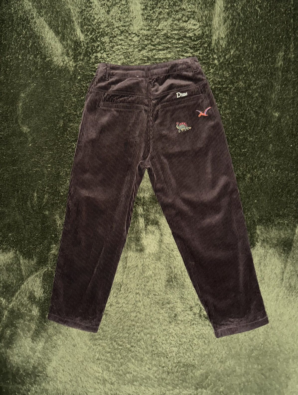 Dime [M] Dime Baggy Dino Embroidered Corduroy Pants Brown Size US 32 / EU 48 - 8 Thumbnail