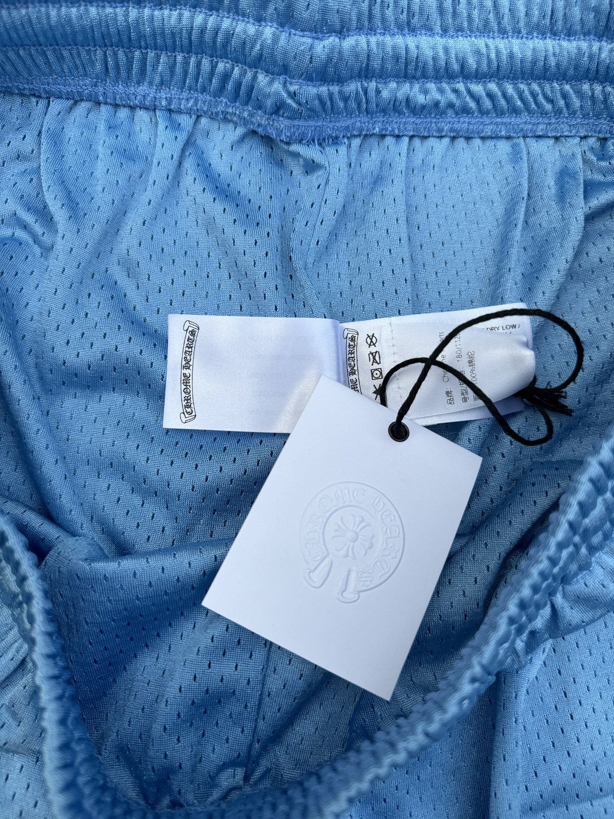 Chrome Hearts Chrome Hearts Baby Blue Mesh Shorts Sz. XXL Size US 38 / EU 54 - 9 Thumbnail