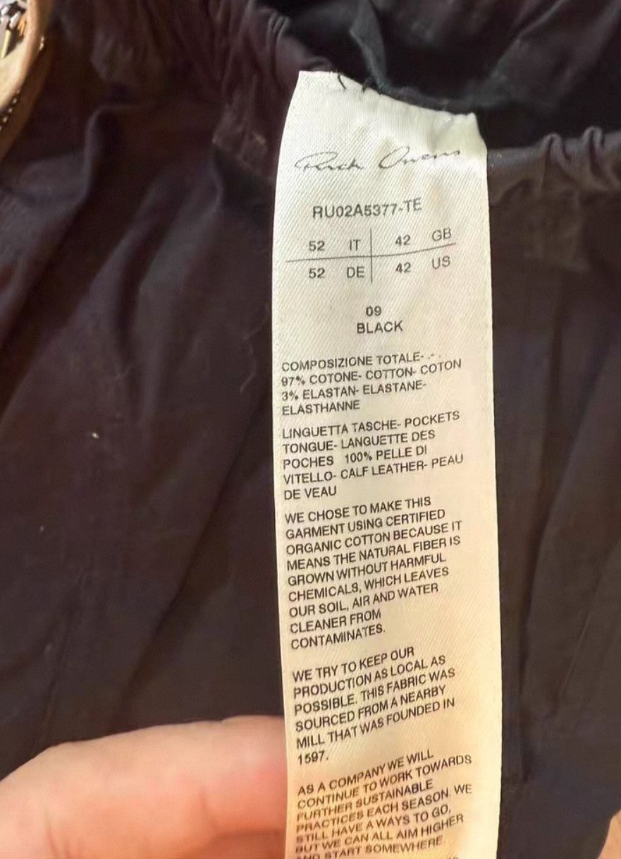 Rick Owens Rick Owens Five-zip pants Size US 42 / EU 58 - 2 Thumbnail