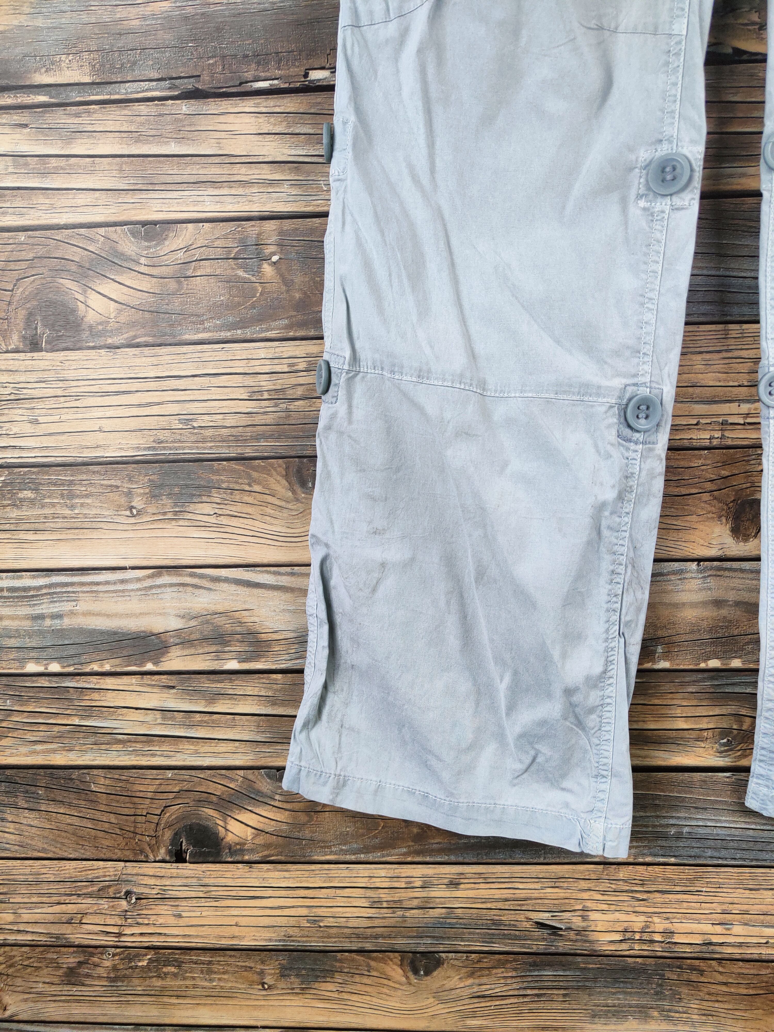 Old Navy DL Old Navy Light Green Multipocket Cargo Pants #46-136 Size 28" / US 6 / IT 42 - 4 Thumbnail