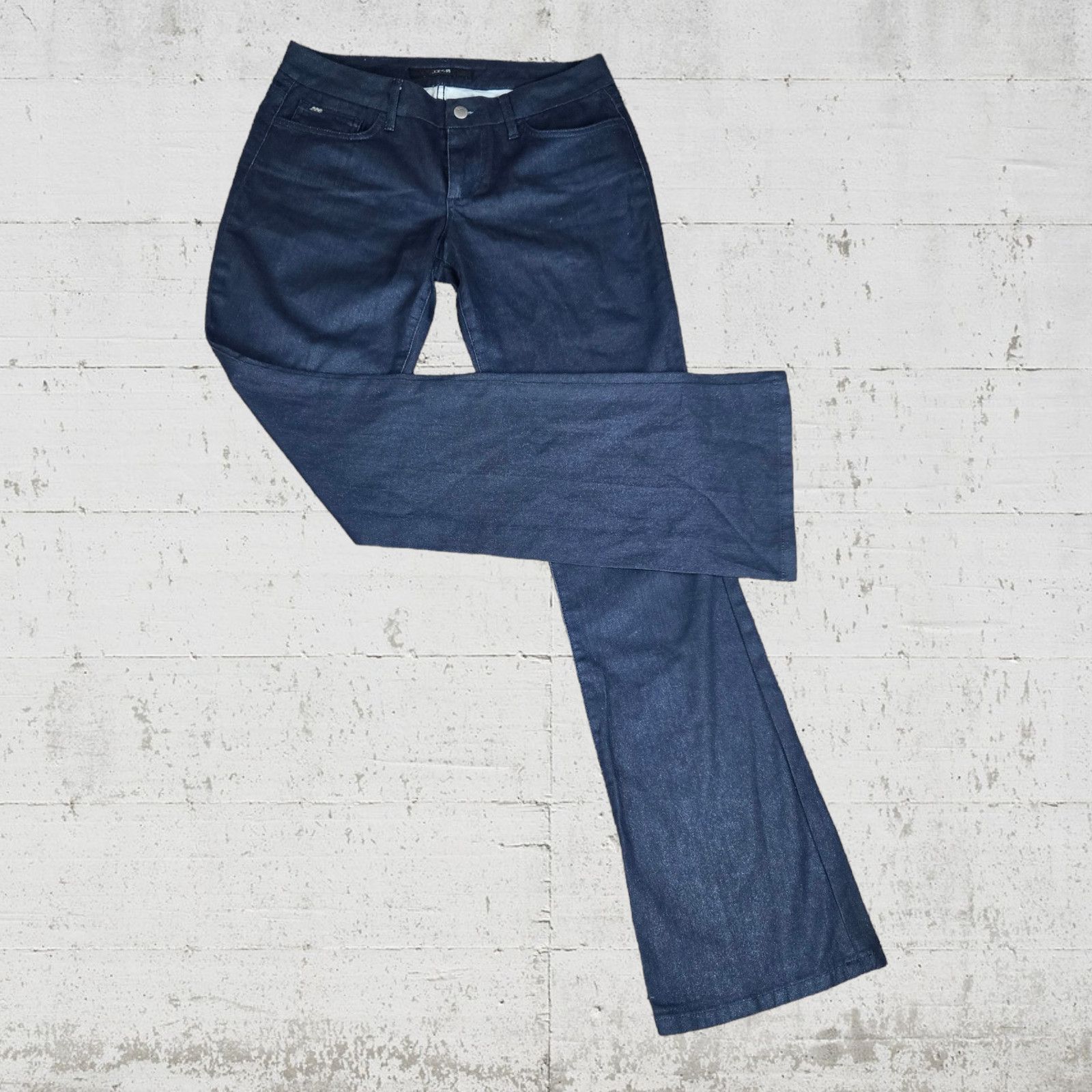 Other Dark Wash Shimmer Bootcut Flare Denim Size 29 Size 29" - 2 Thumbnail