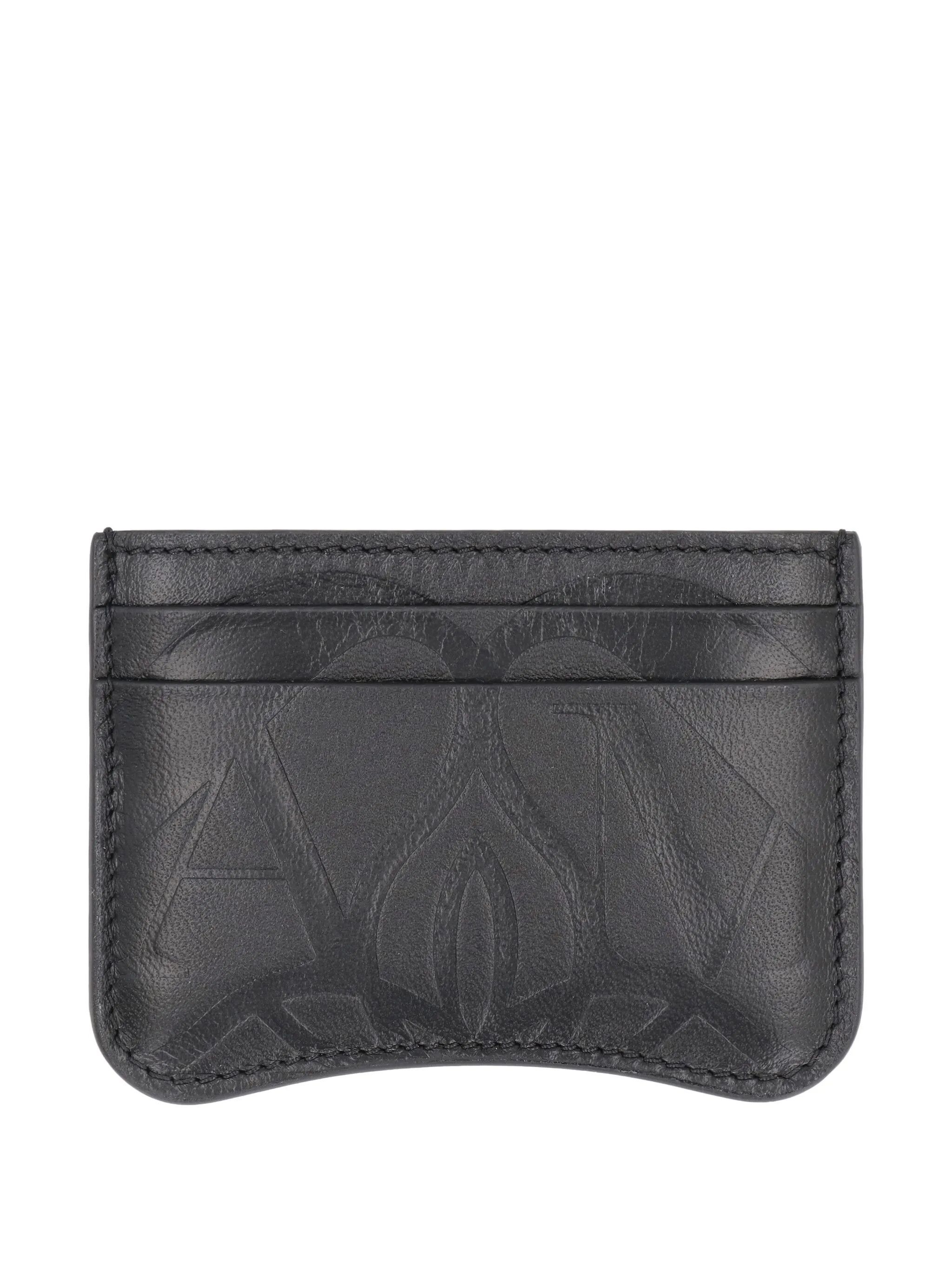 Alexander McQueen o1y0325 Size: OS / Wallet in Black Size ONE SIZE - 1 Thumbnail