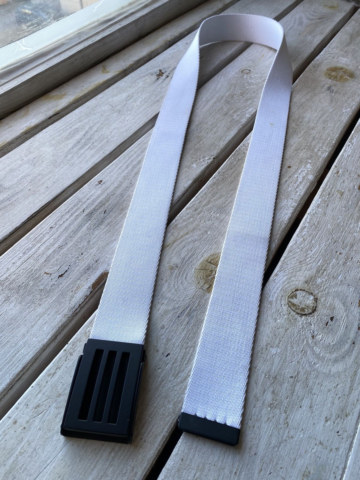 Adidas × Designer VINTAGE Buckle Adidas CLASSIC LOGO BELT Adult OS Size ONE SIZE - 1 Thumbnail