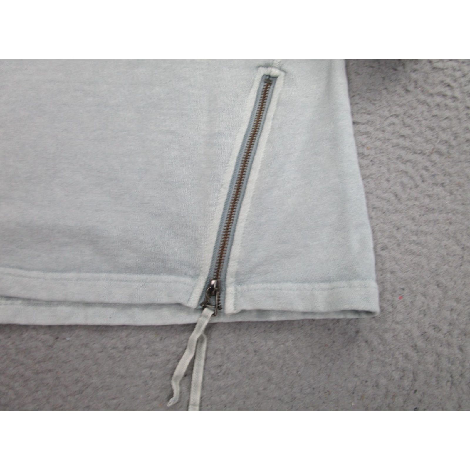 Vintage VINTAGE Wrap London Womens Sweatshirt Dress Tunic 4 Gray Hemp Blend Side Zip WQ46 Size S / US 4 / IT 40 - 5 Thumbnail