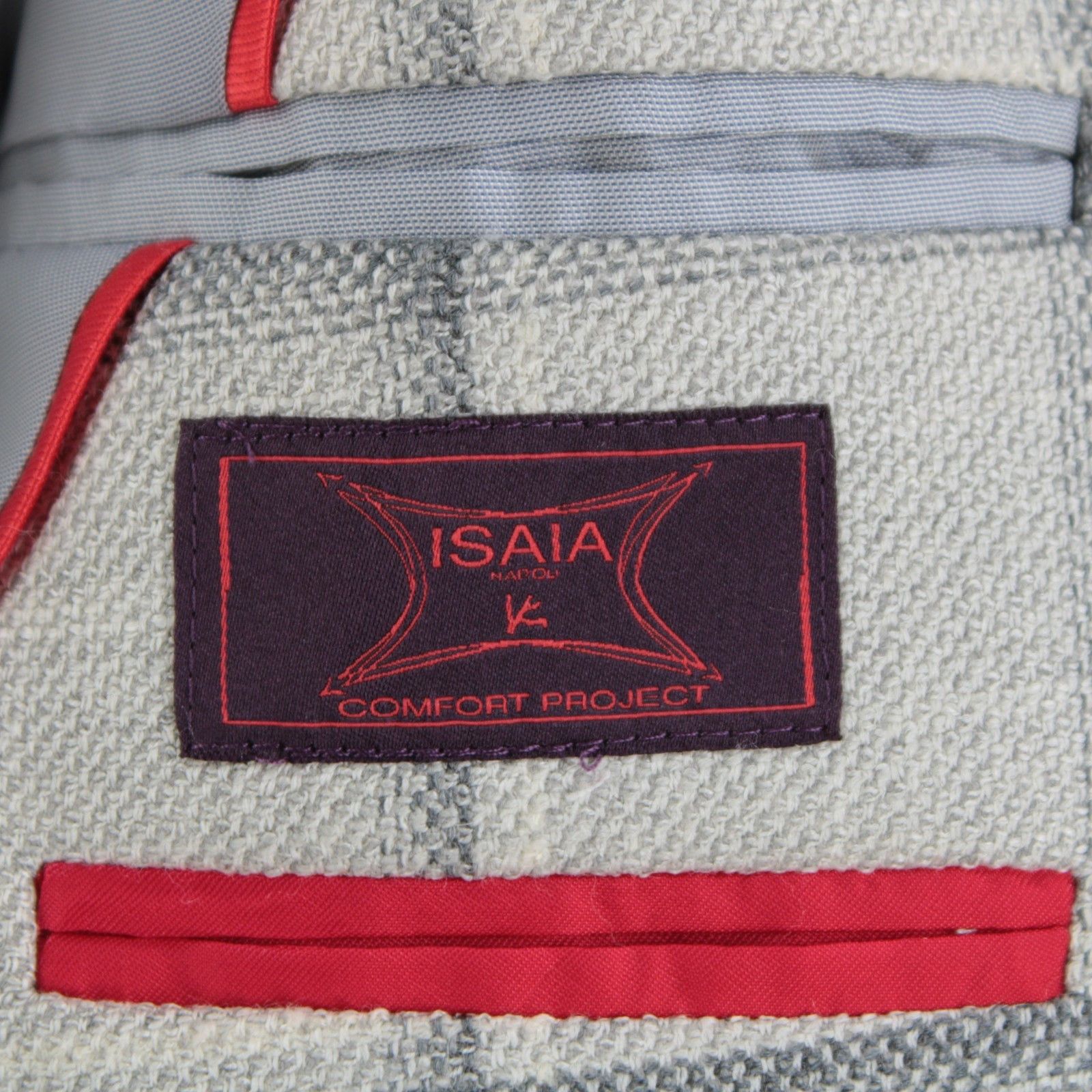 Isaia isaia Sport Coat Size 44 Regular US in Gray Size 44R - 8 Thumbnail