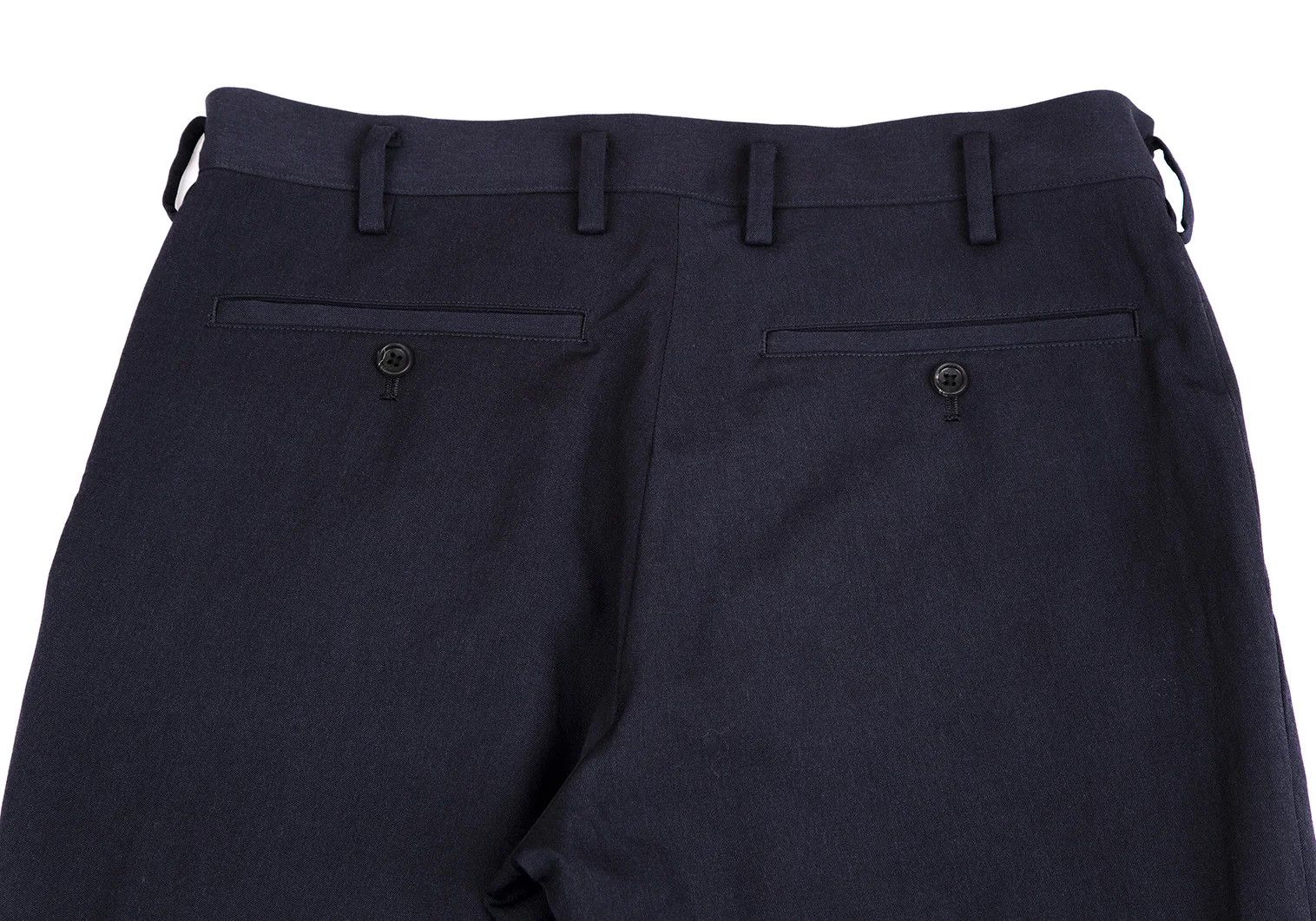Yohji Yamamoto Yohji Yamamoto Wool Gabardine Zip Pants Navy 2 Size US 32 / EU 48 - 10 Thumbnail