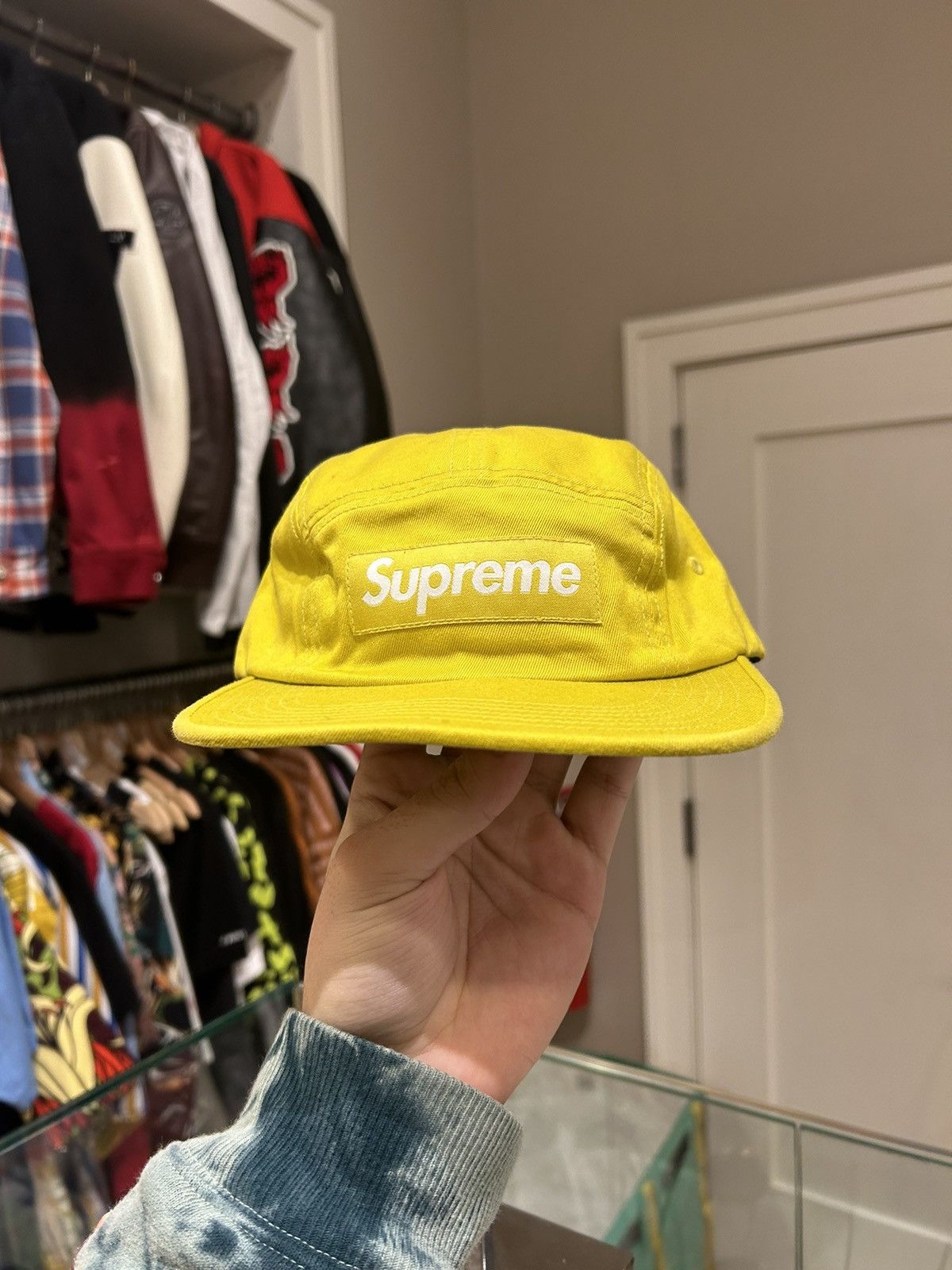 Supreme Supreme Washed Chino Twill Camp Cap Size ONE SIZE - 1 Thumbnail
