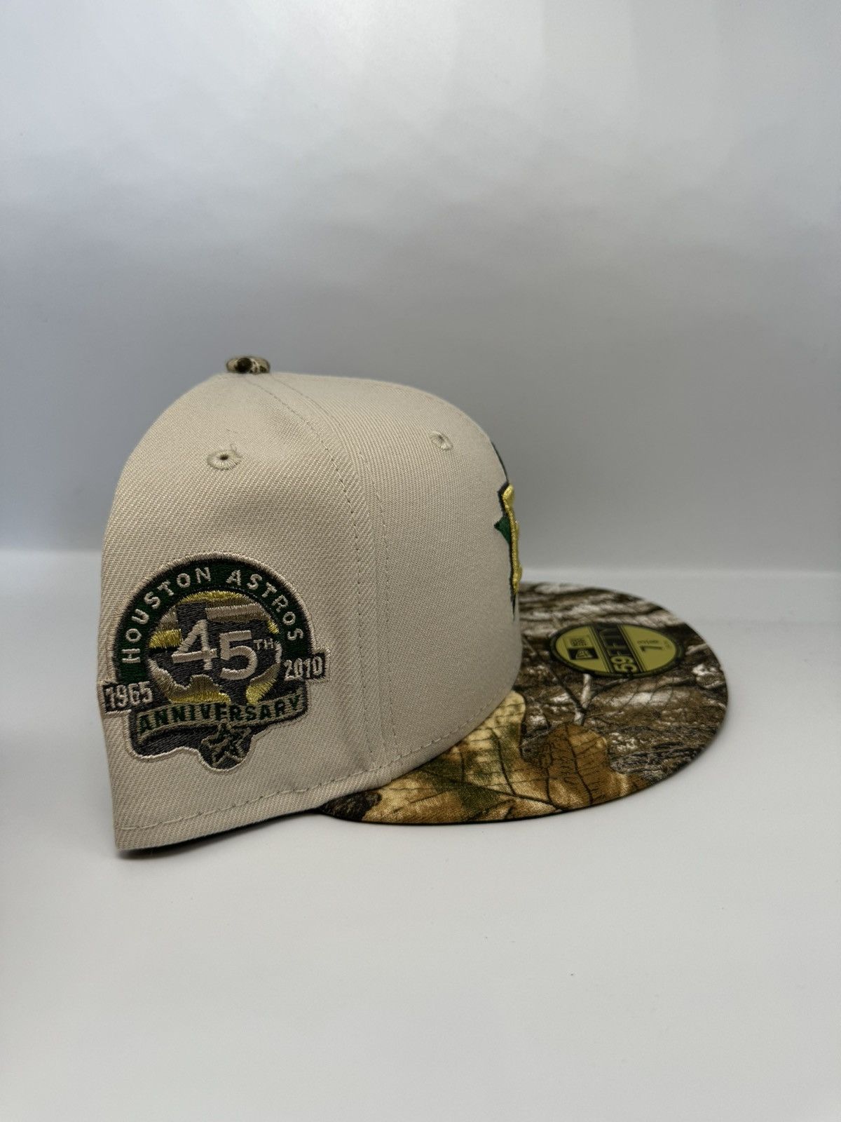 Hat Club × MLB × New Era Real tree Houston Astros new era hat club metallic 7 3/8 Size ONE SIZE - 2 Thumbnail